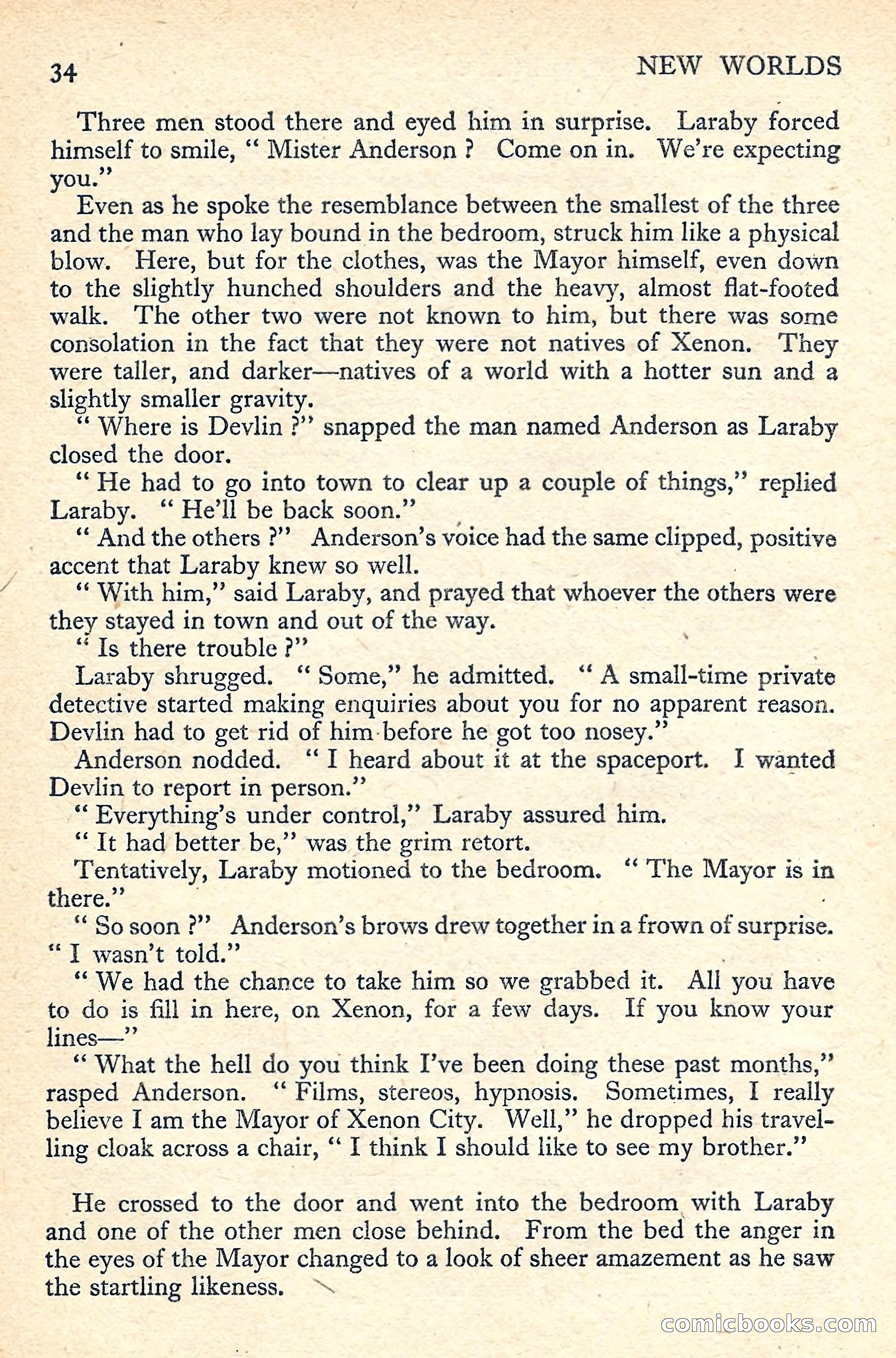 New Worlds Science Fiction No. 55 — page 36 of 132
