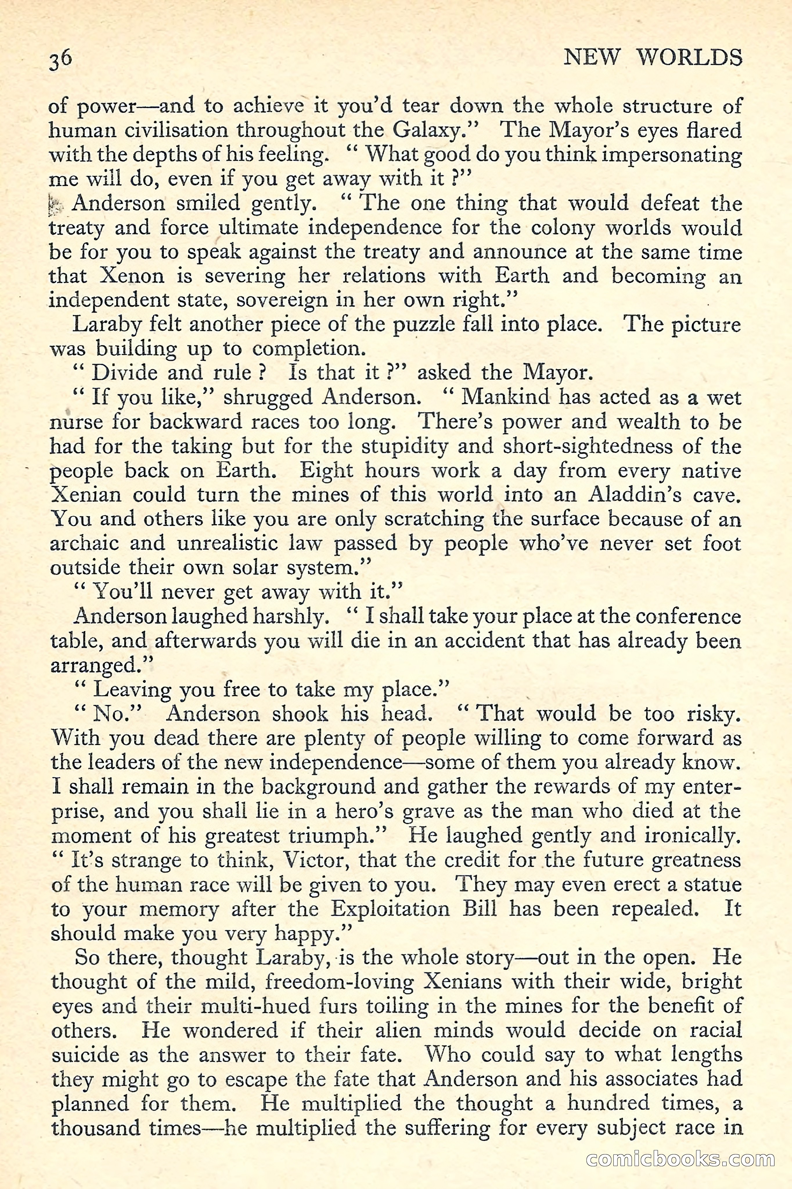 New Worlds Science Fiction No. 55 — page 38 of 132