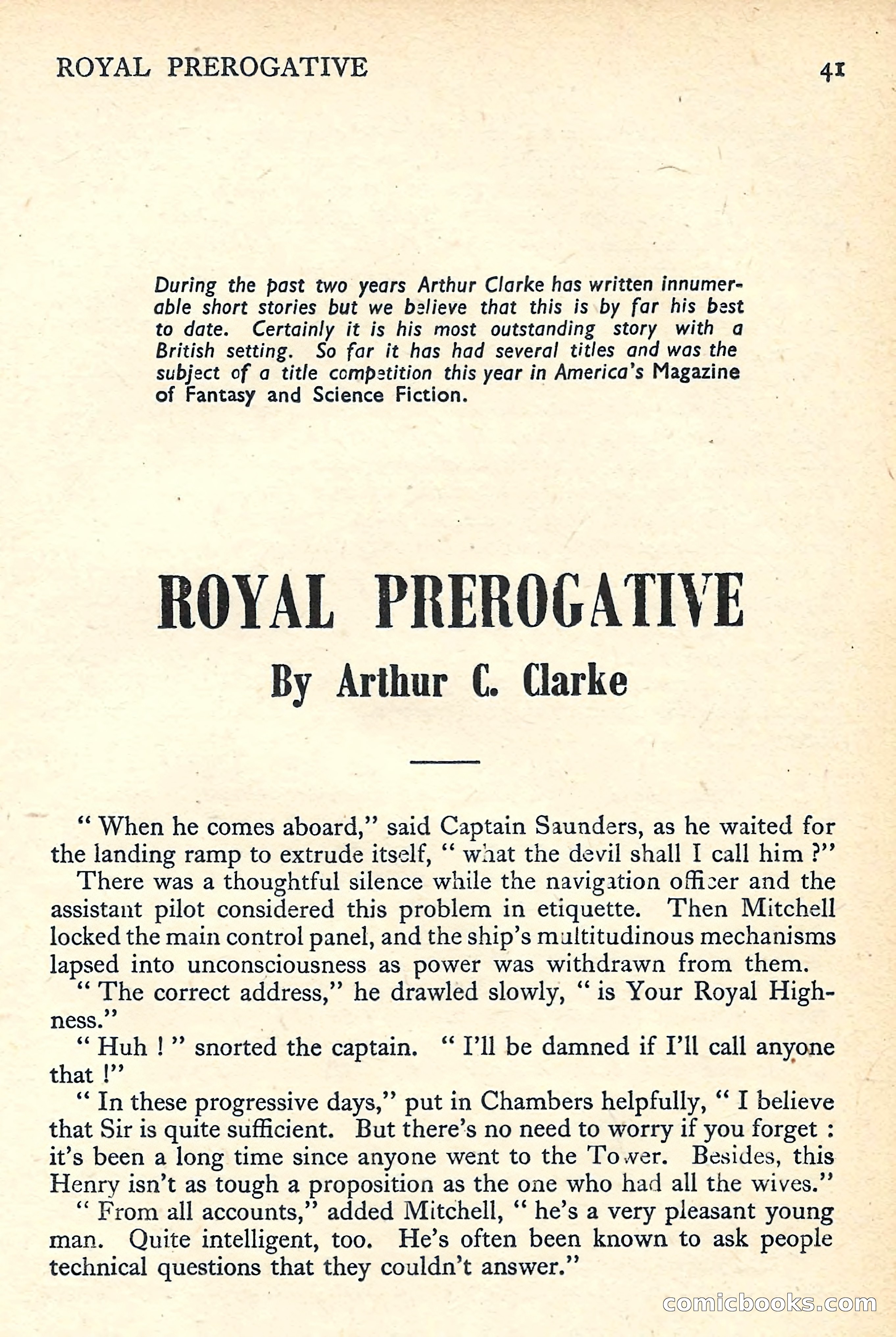 New Worlds Science Fiction No. 55 — page 43 of 132