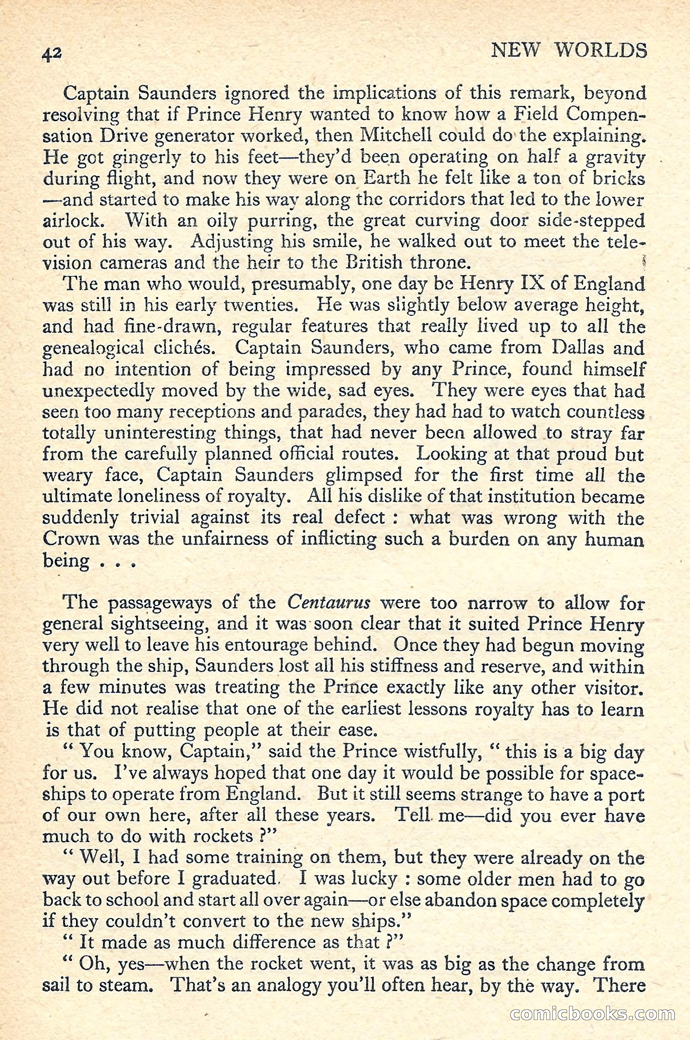 New Worlds Science Fiction No. 55 — page 44 of 132