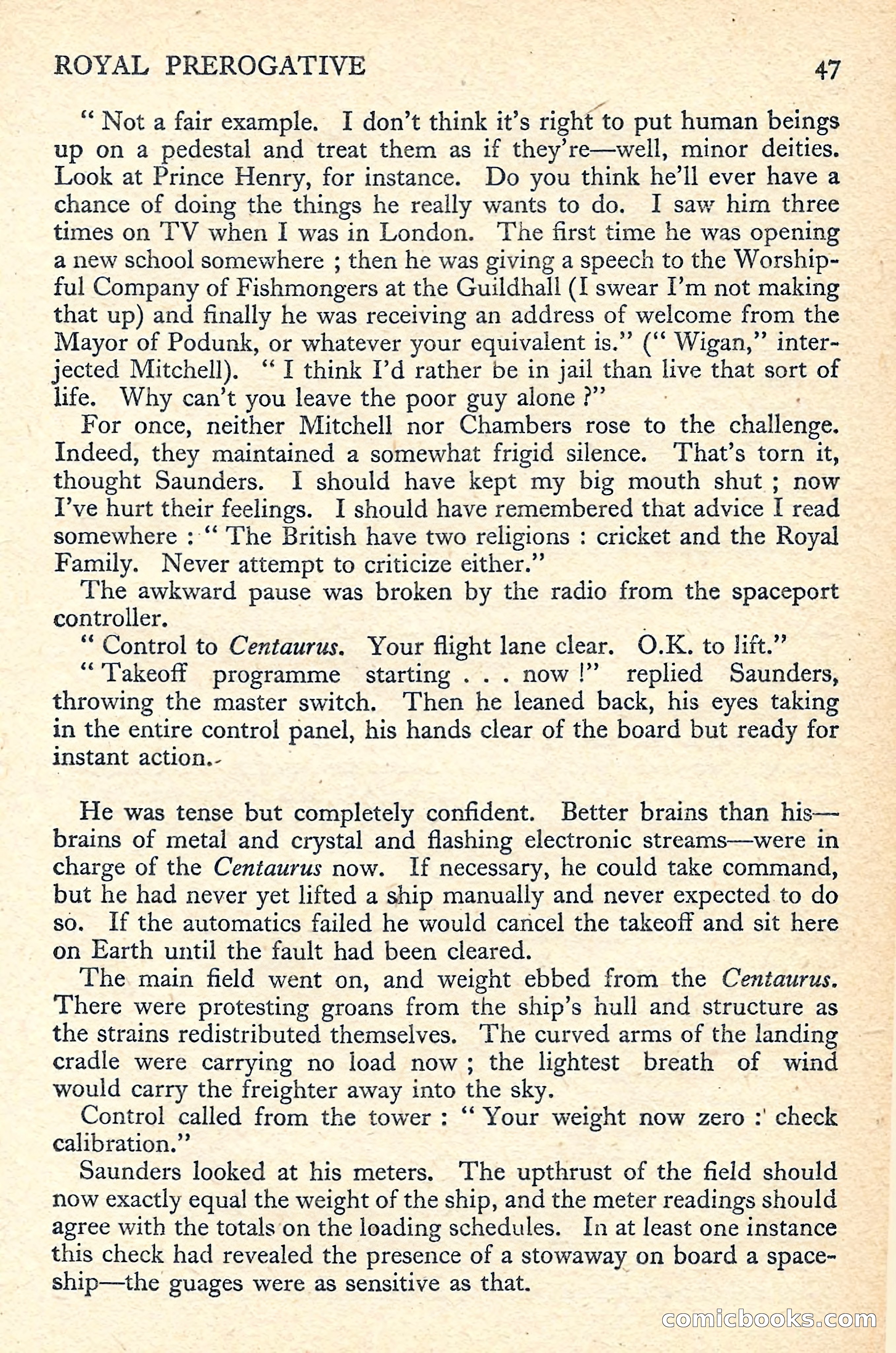New Worlds Science Fiction No. 55 — page 49 of 132