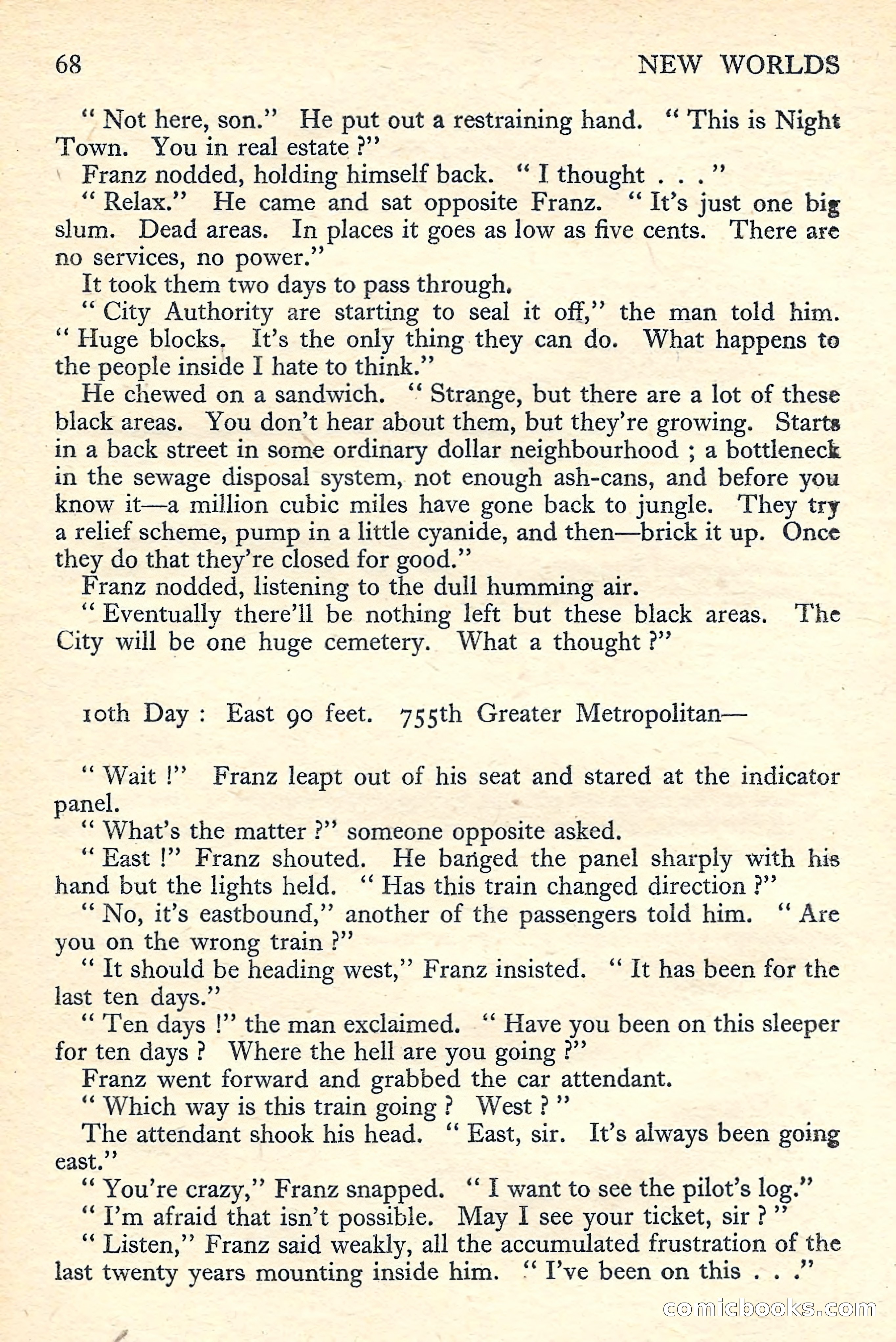 New Worlds Science Fiction No. 55 — page 70 of 132