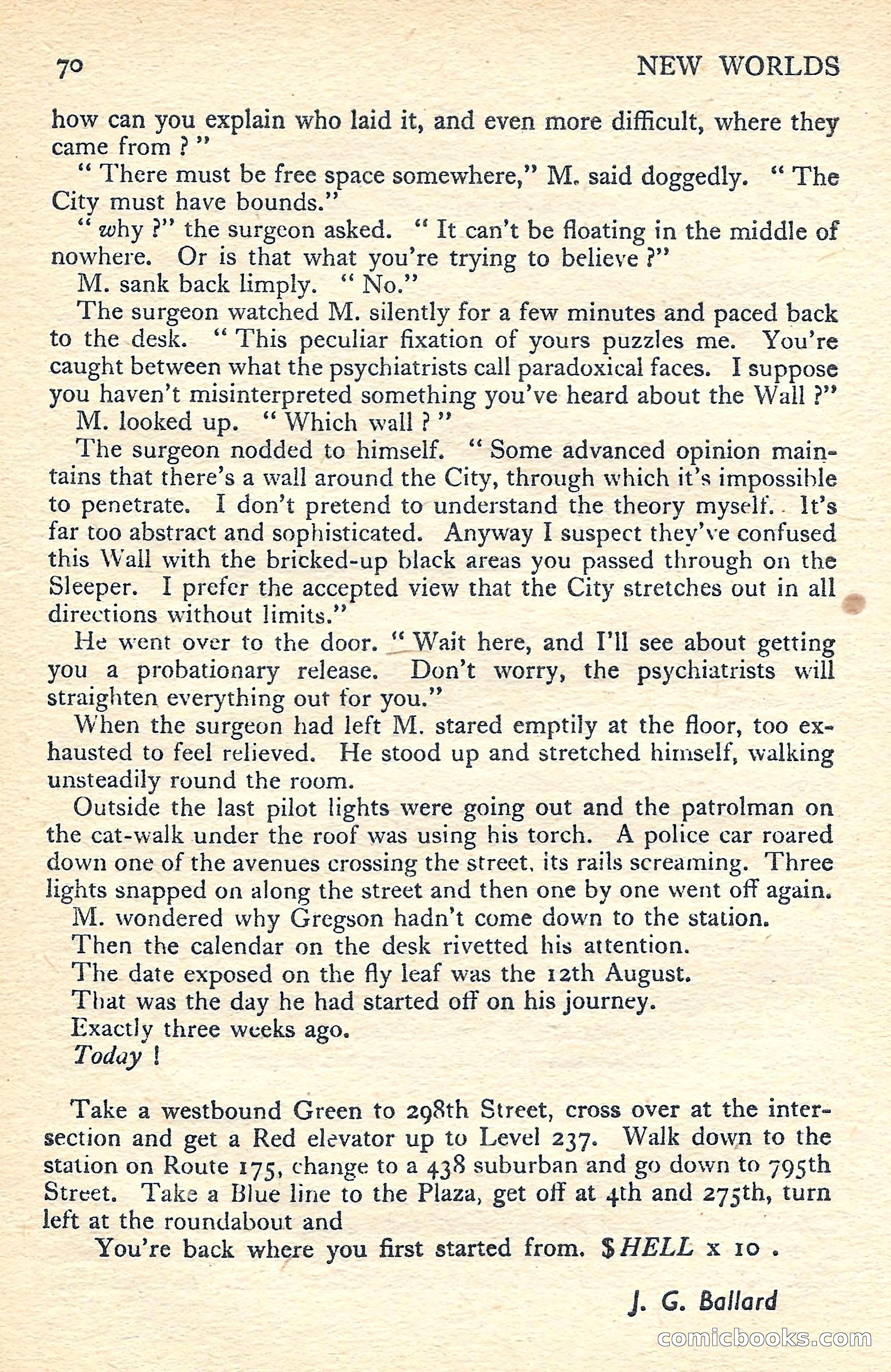 New Worlds Science Fiction No. 55 — page 72 of 132