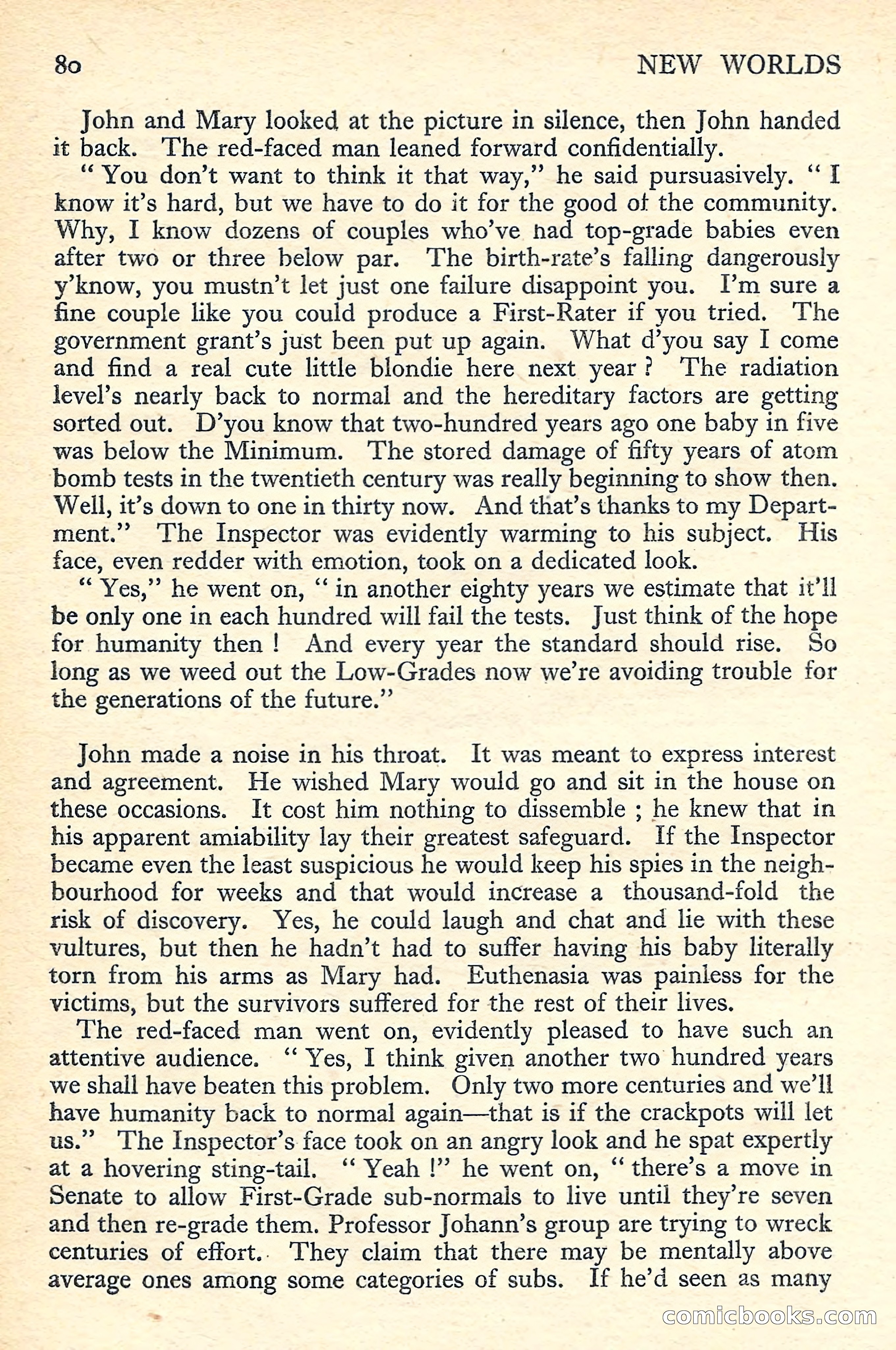 New Worlds Science Fiction No. 55 — page 82 of 132