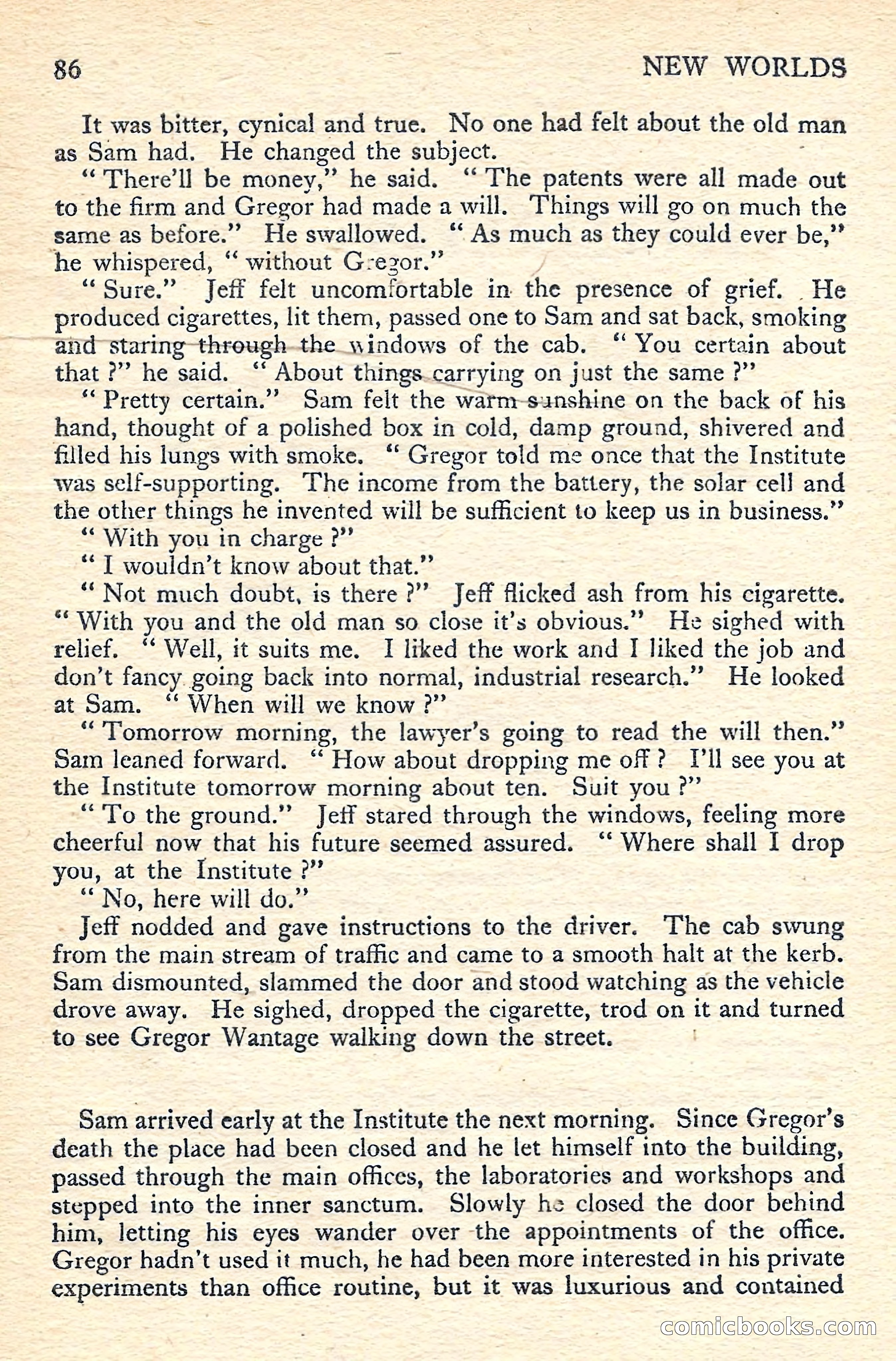 New Worlds Science Fiction No. 55 — page 88 of 132