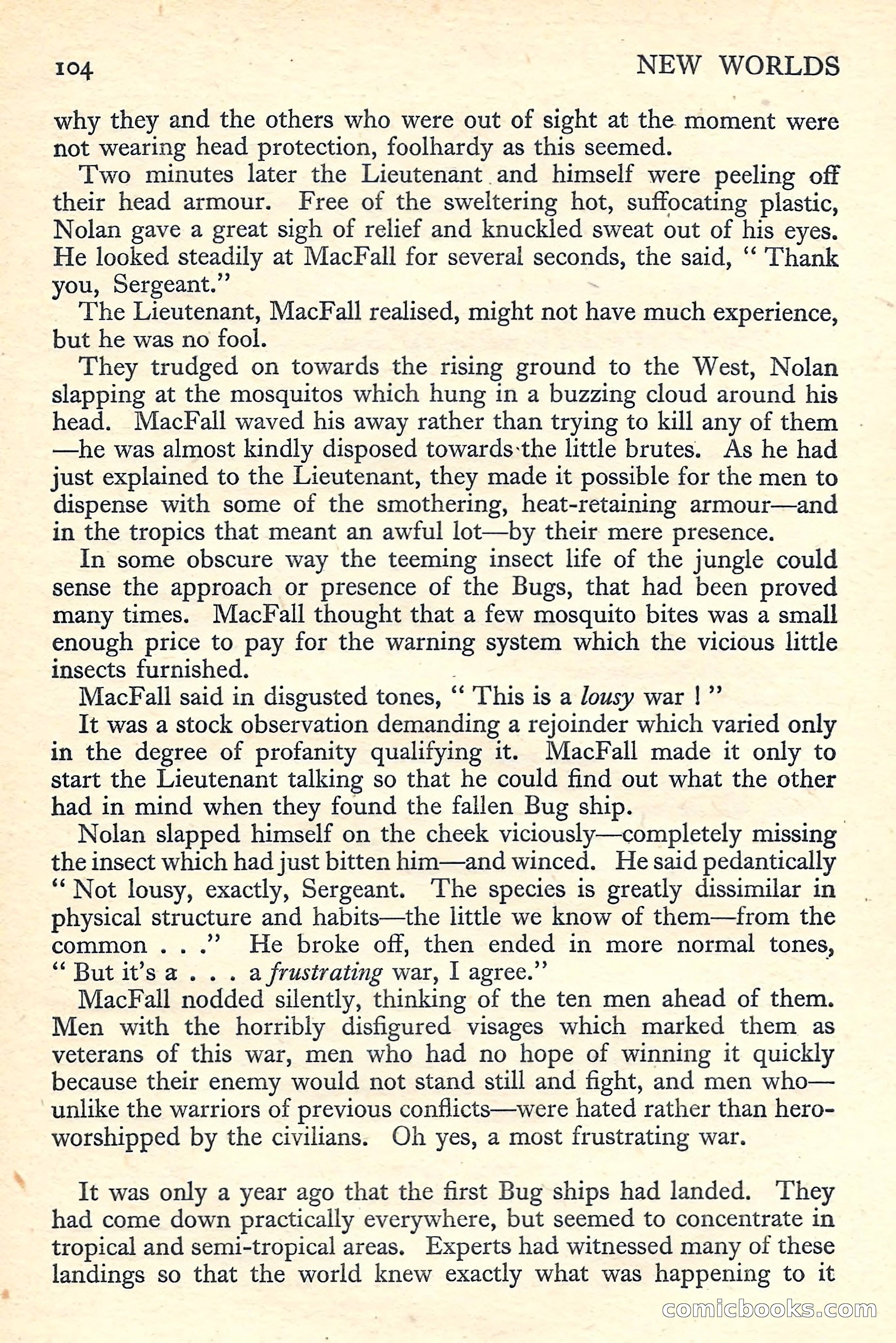 New Worlds Science Fiction No. 55 — page 106 of 132
