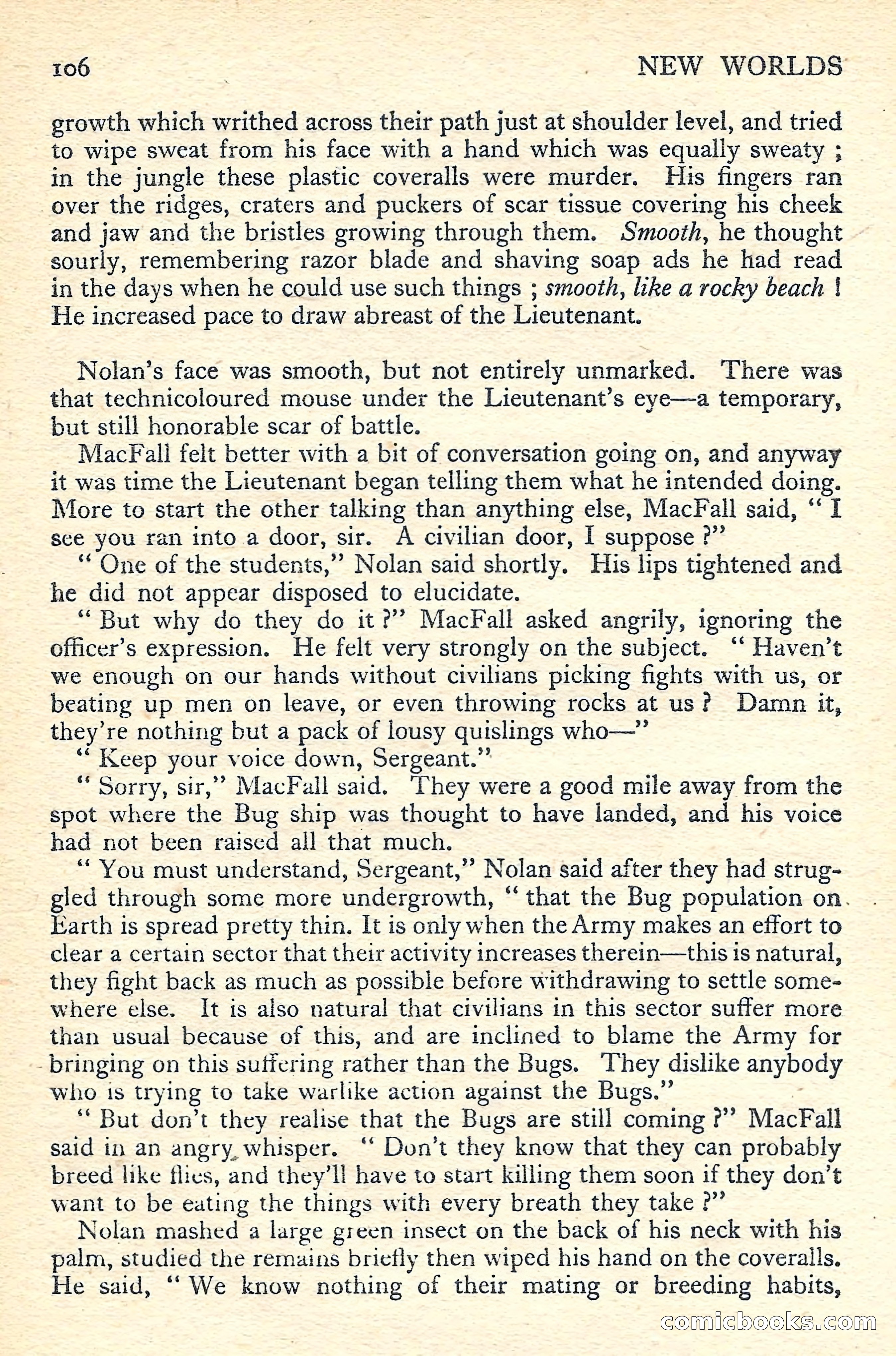 New Worlds Science Fiction No. 55 — page 108 of 132