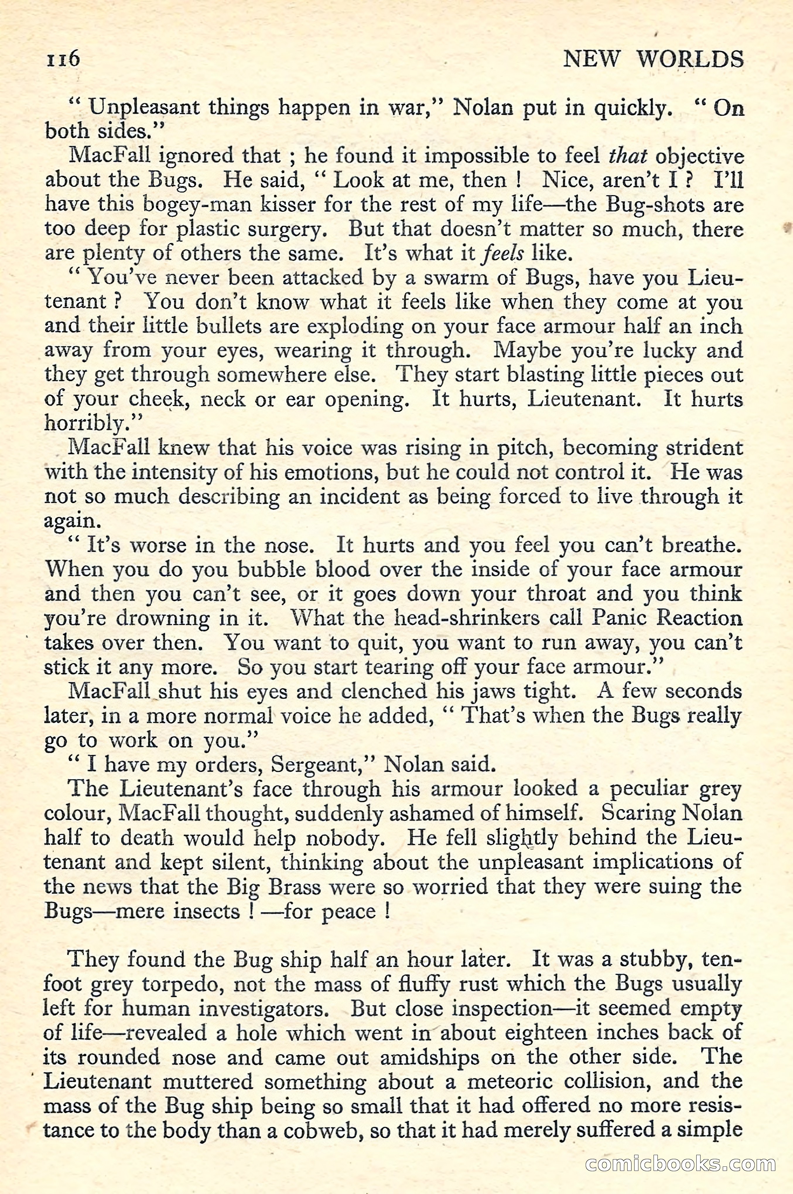 New Worlds Science Fiction No. 55 — page 118 of 132