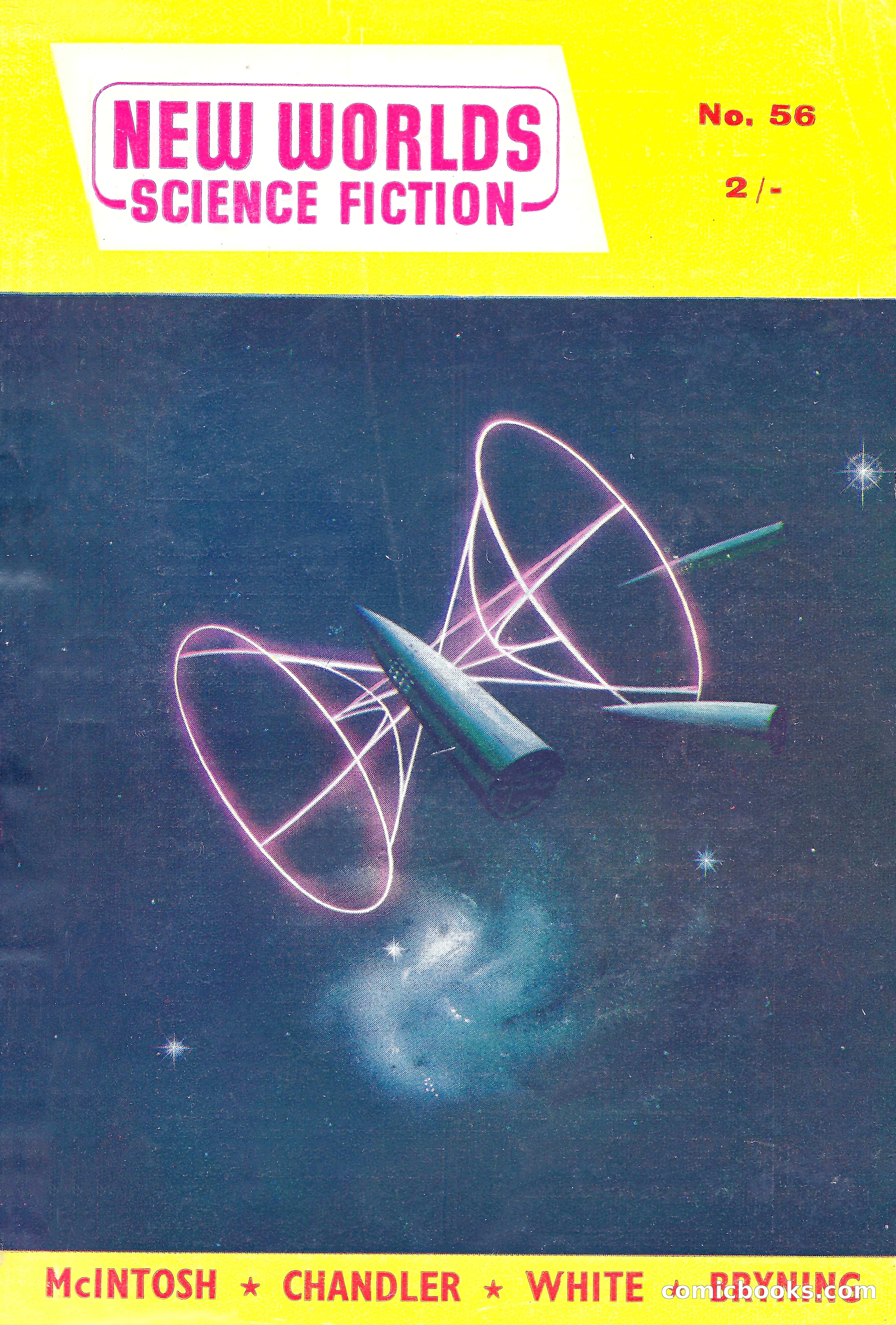 New Worlds Science Fiction No. 56 — page 1 of 132