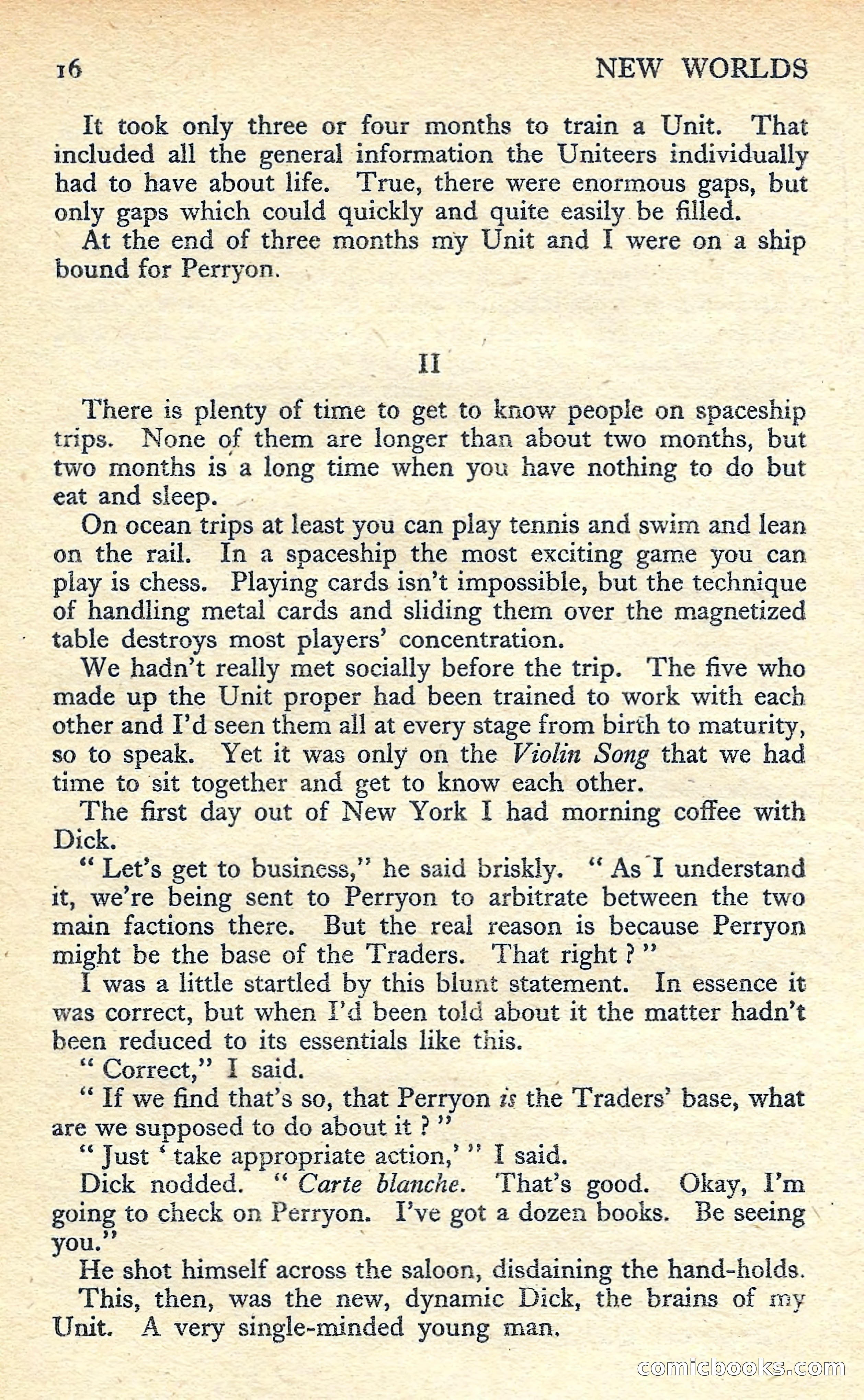 New Worlds Science Fiction No. 56 — page 18 of 132