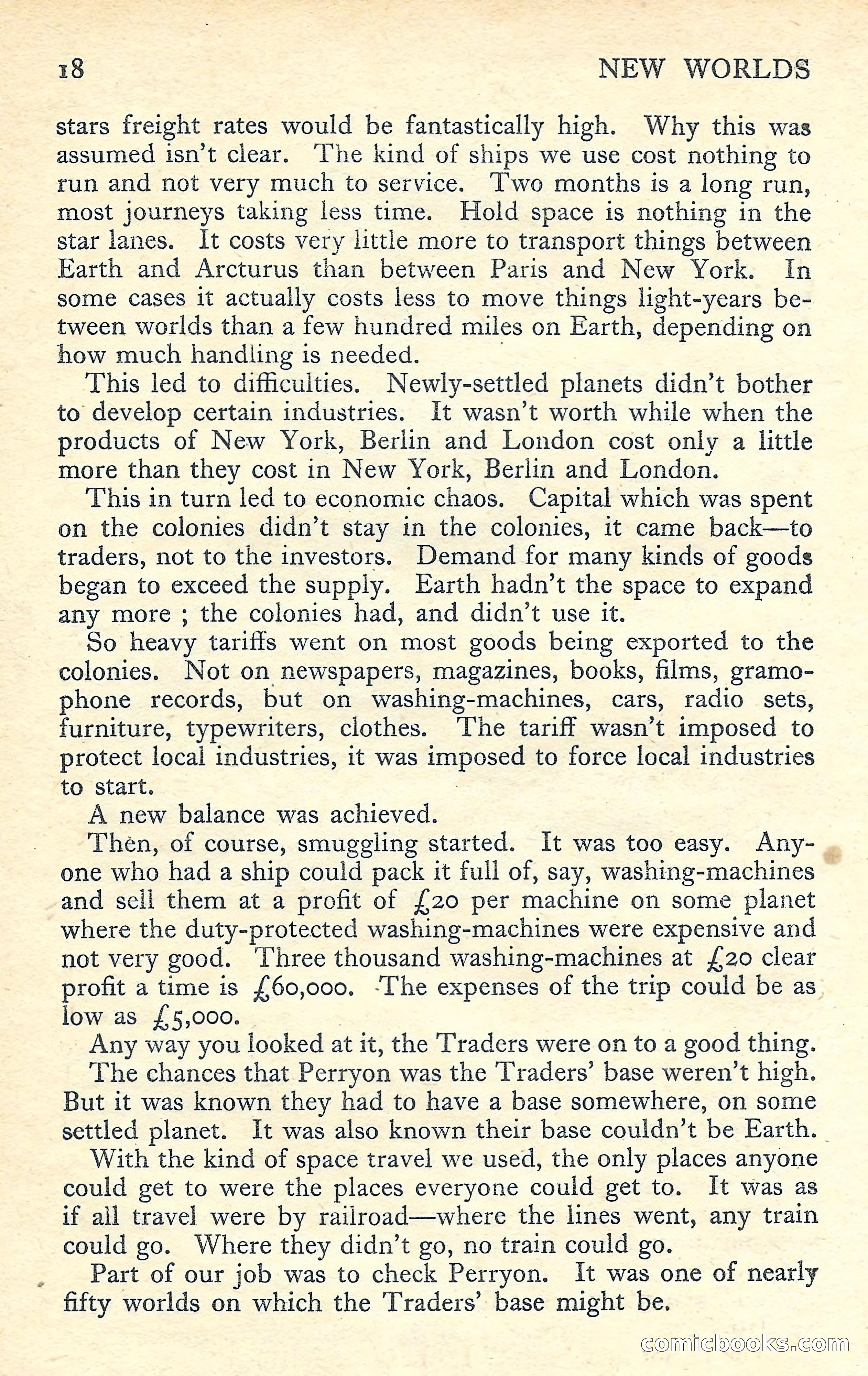 New Worlds Science Fiction No. 56 — page 20 of 132