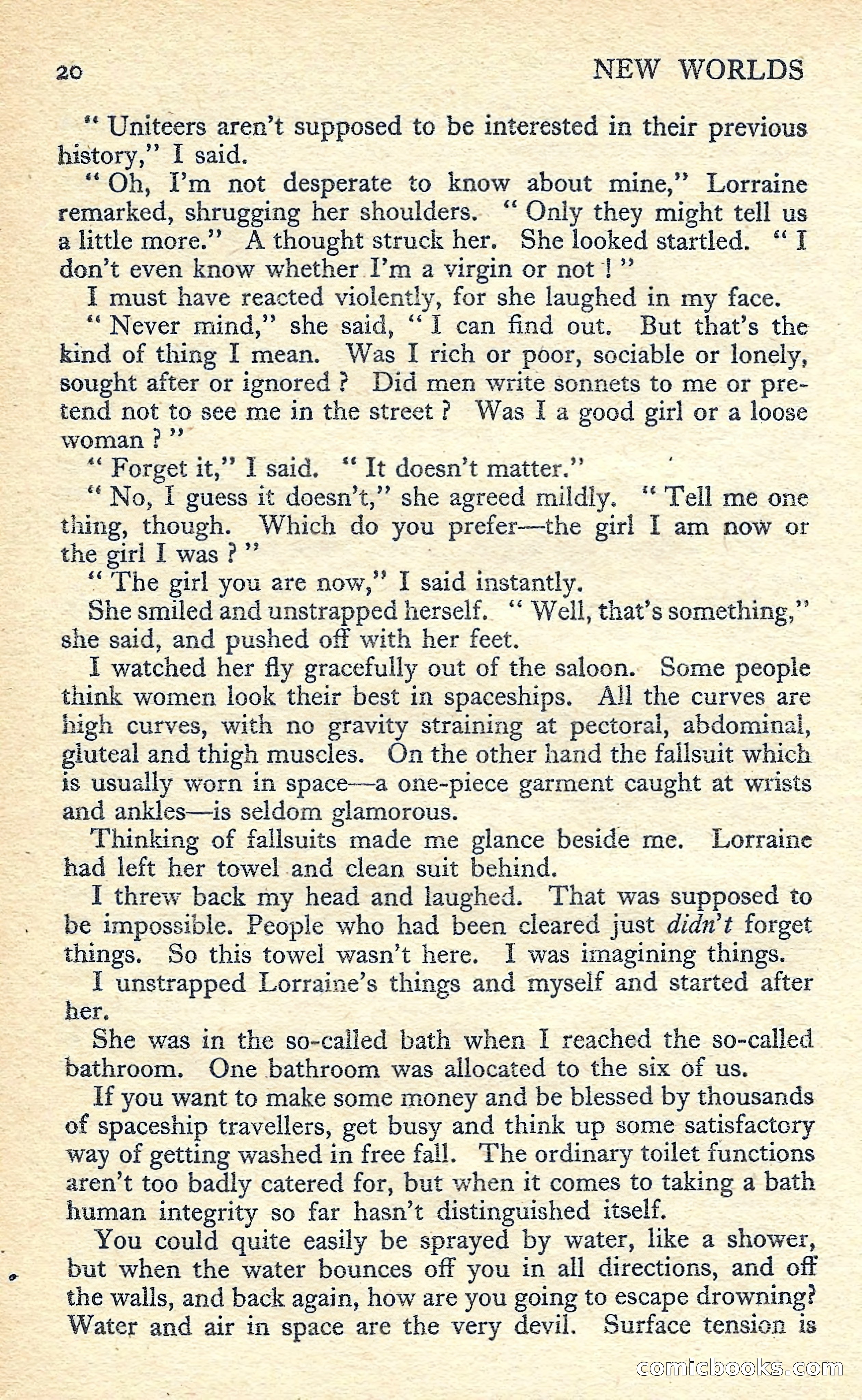 New Worlds Science Fiction No. 56 — page 22 of 132