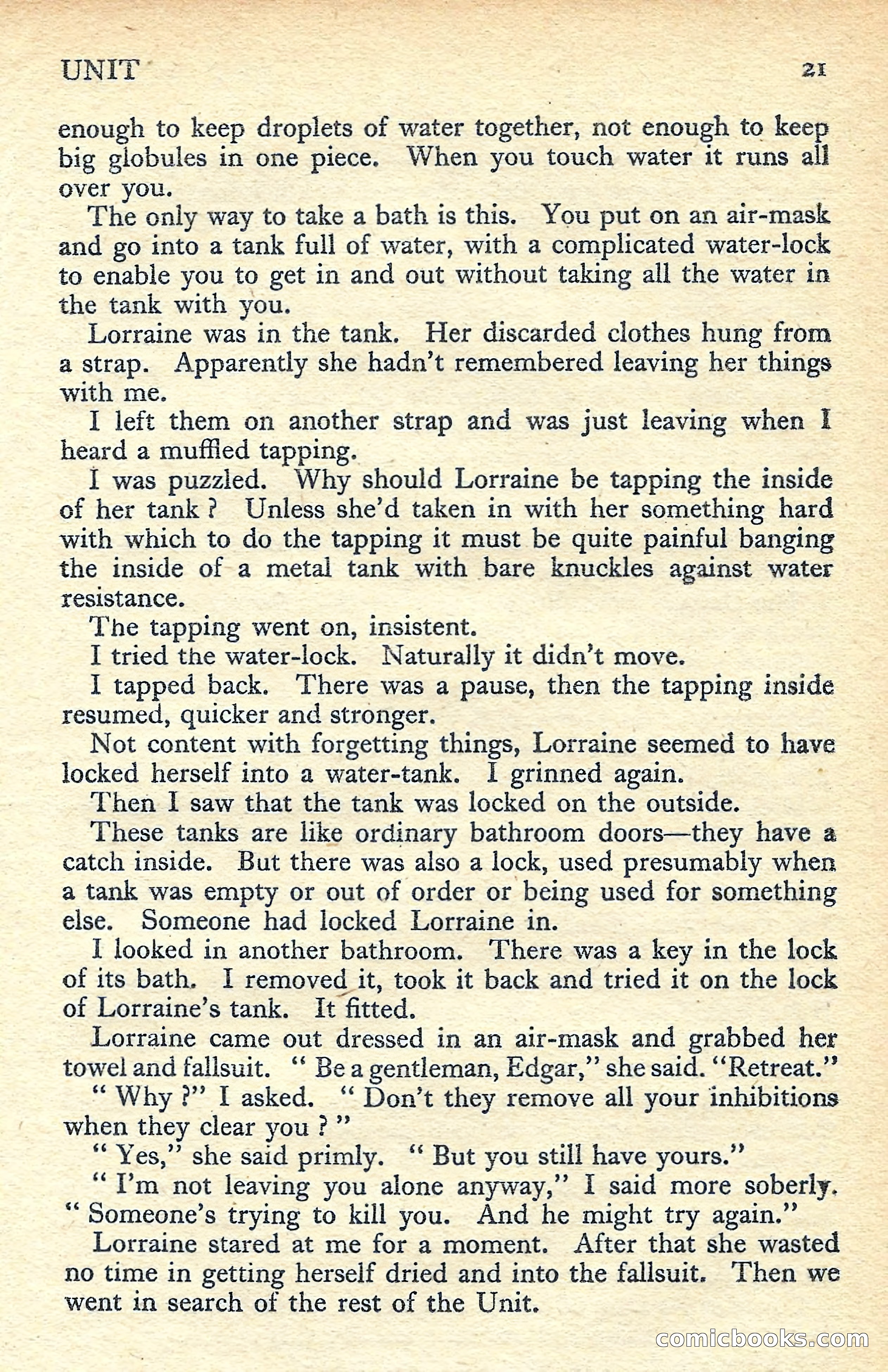 New Worlds Science Fiction No. 56 — page 23 of 132