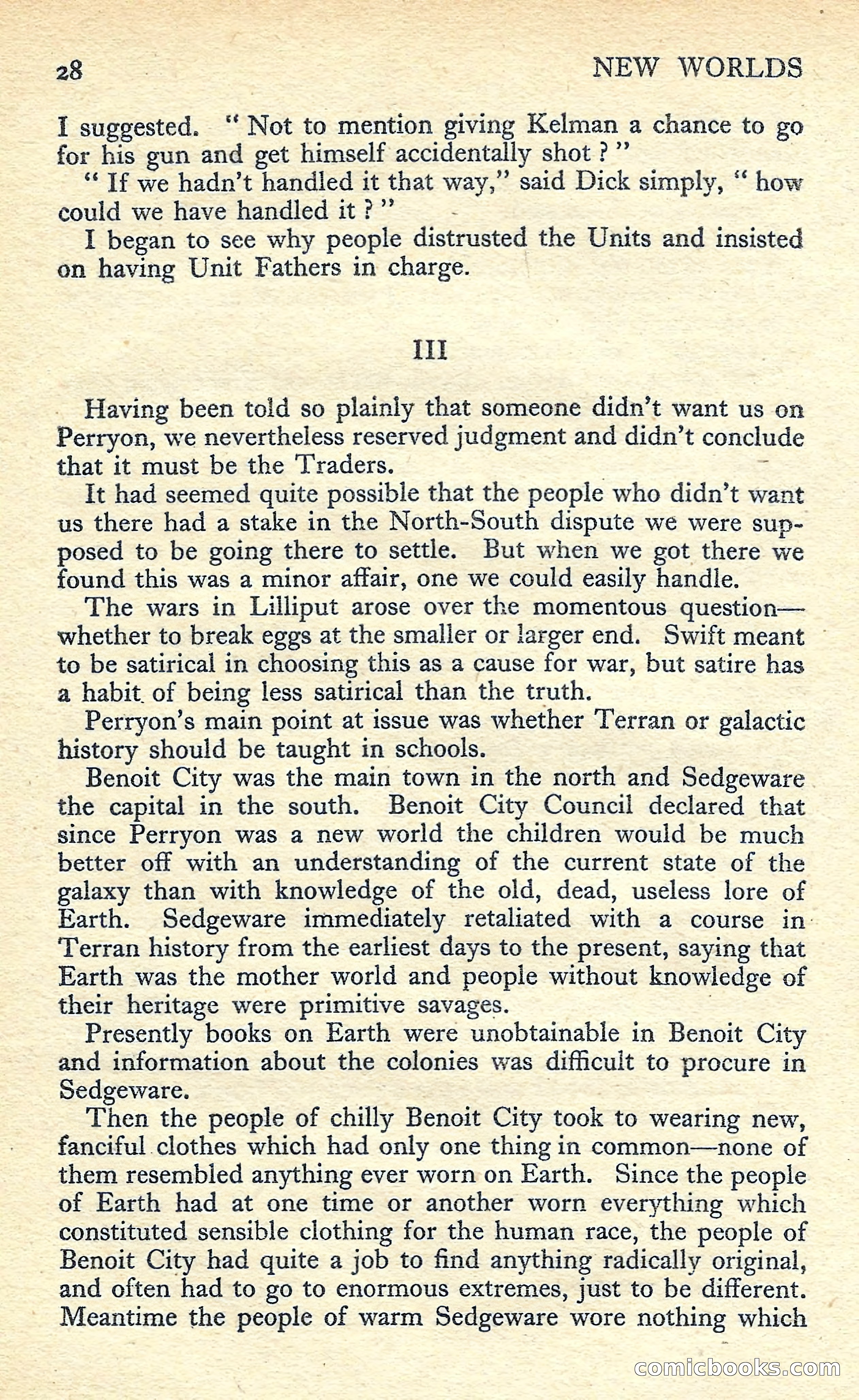 New Worlds Science Fiction No. 56 — page 30 of 132