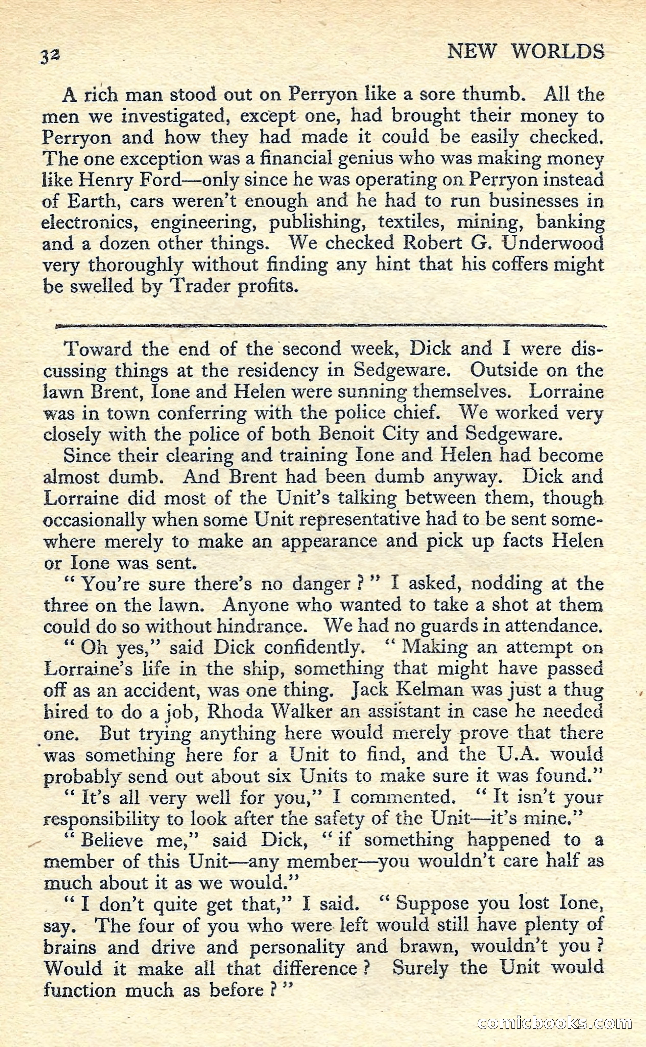 New Worlds Science Fiction No. 56 — page 34 of 132