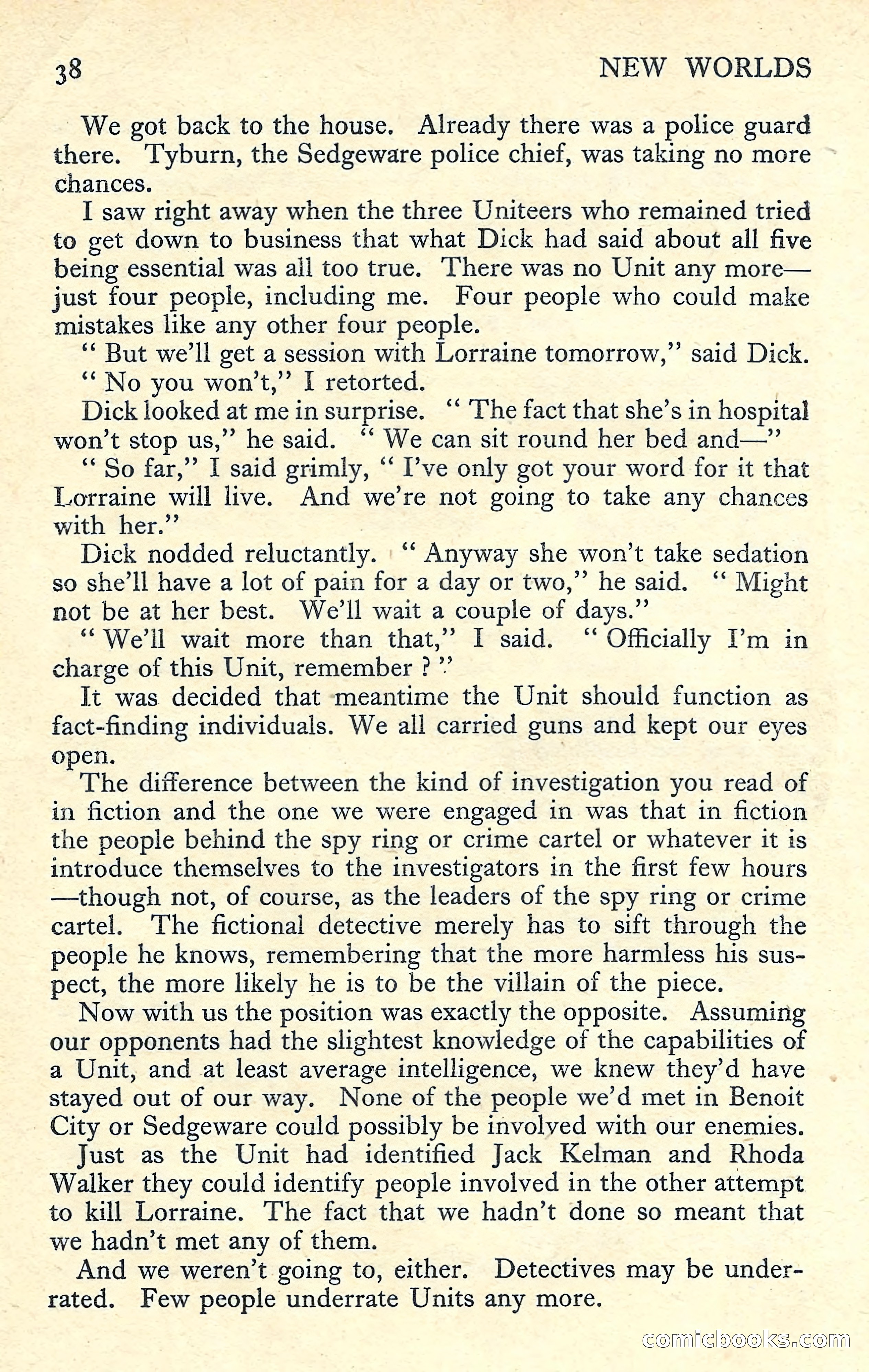 New Worlds Science Fiction No. 56 — page 40 of 132