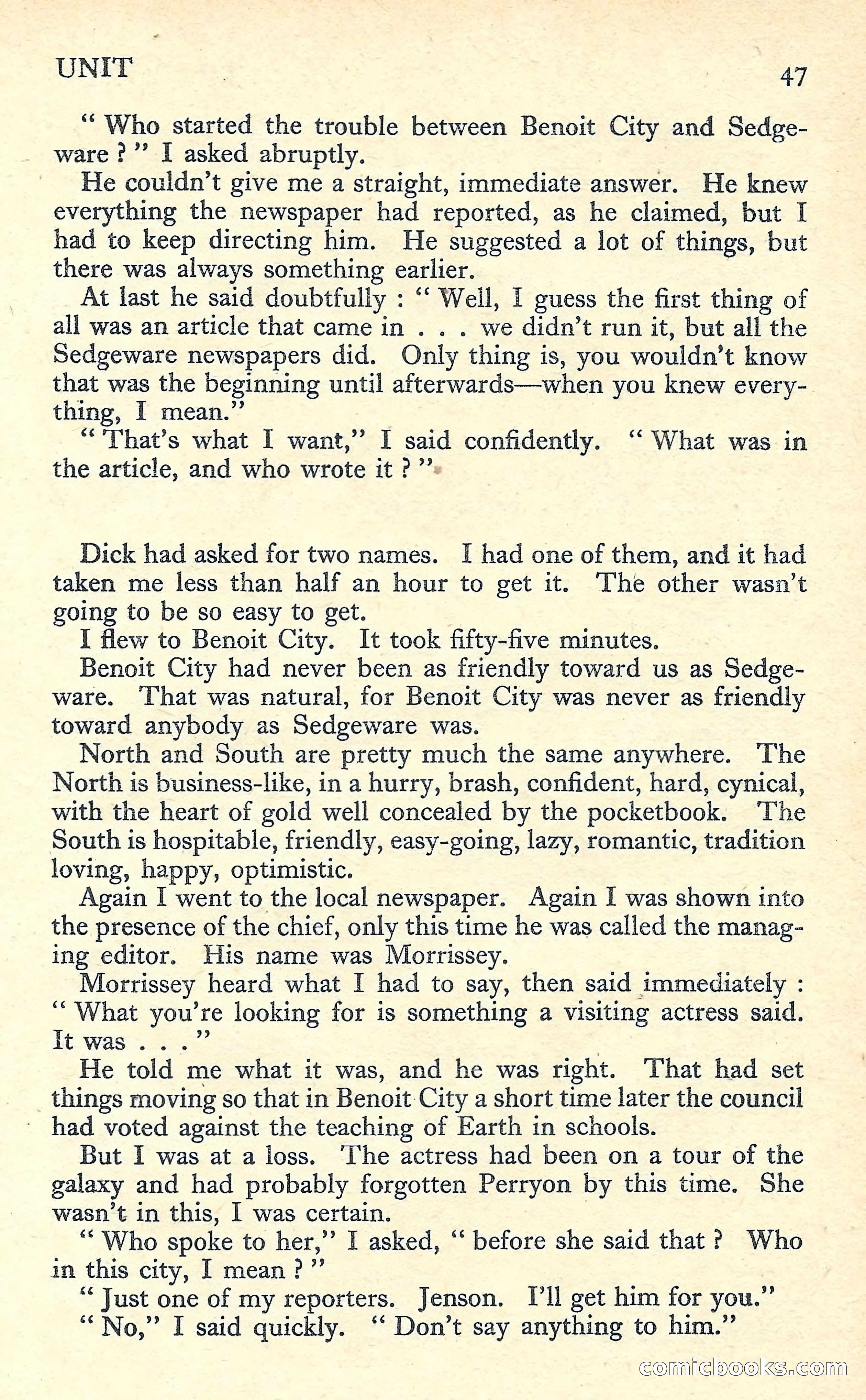 New Worlds Science Fiction No. 56 — page 49 of 132
