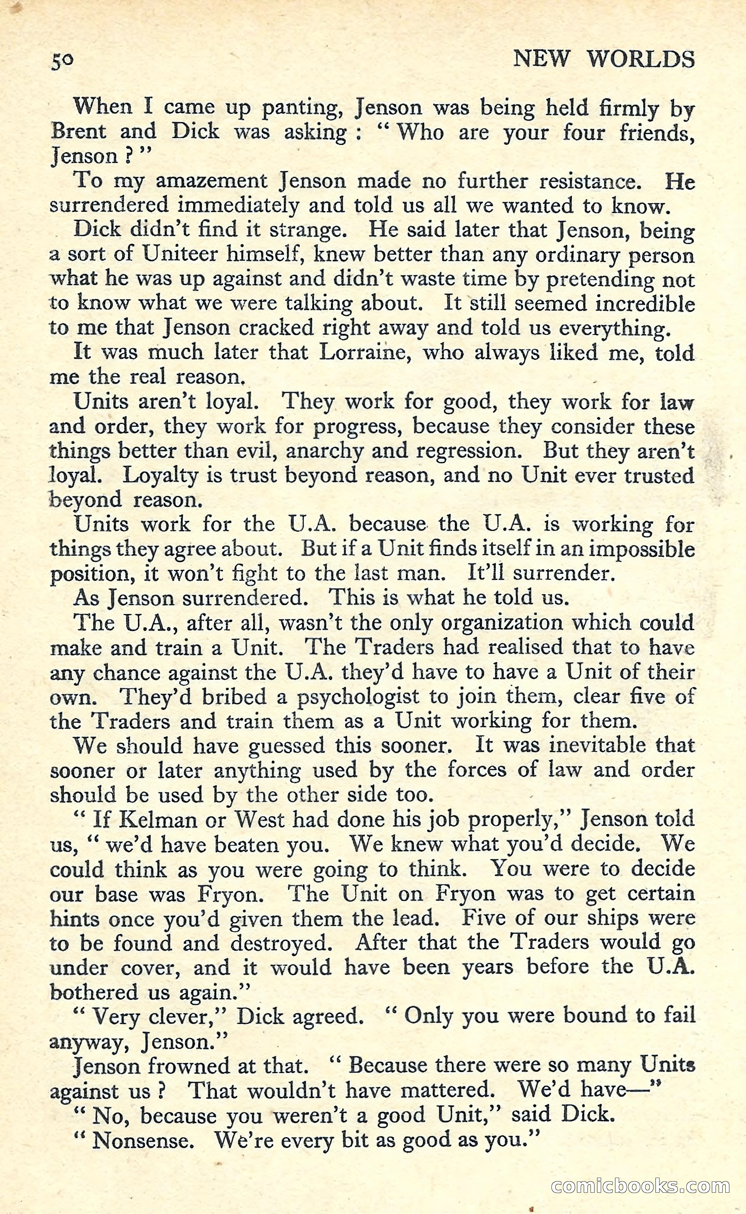 New Worlds Science Fiction No. 56 — page 52 of 132