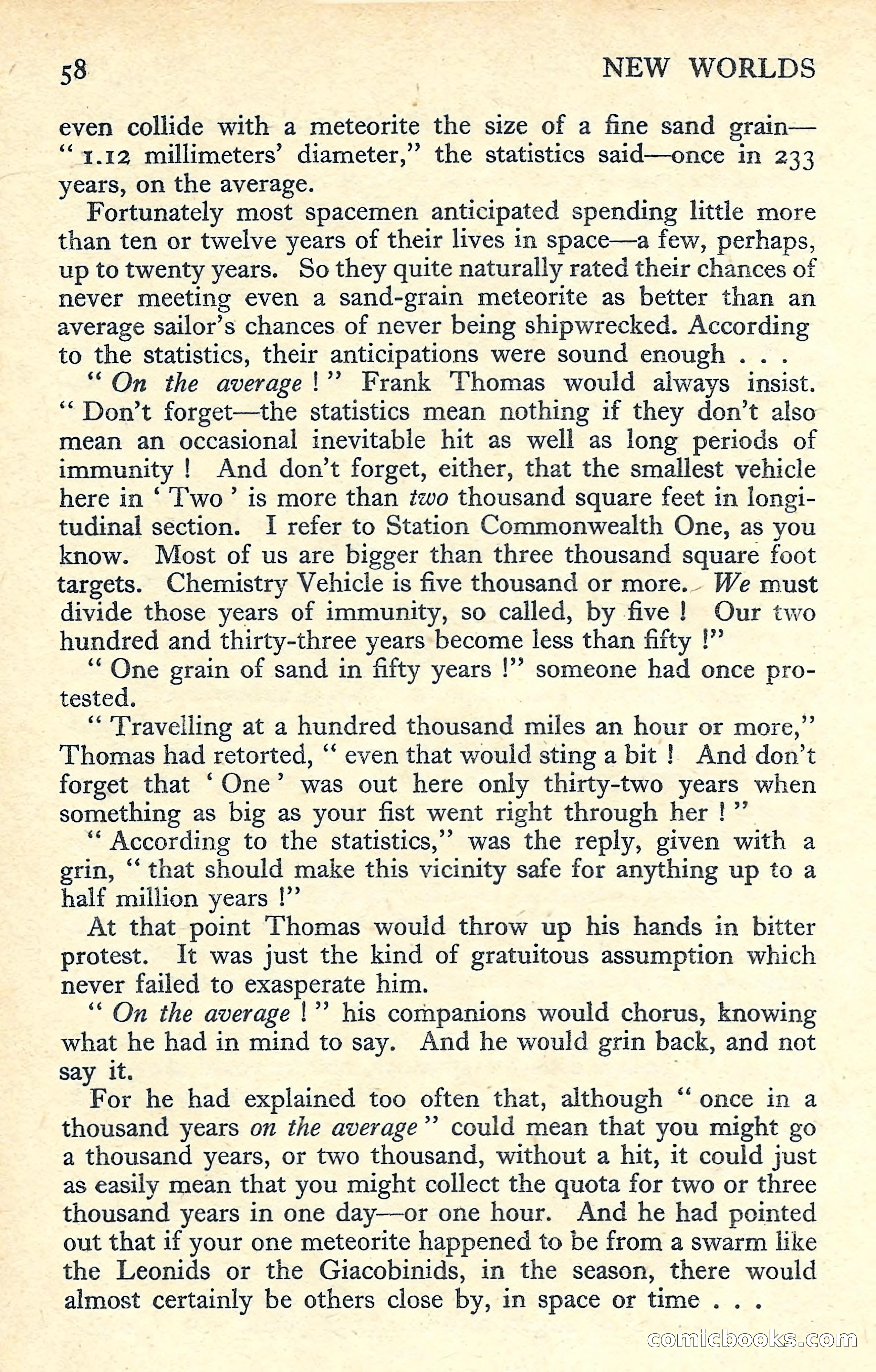 New Worlds Science Fiction No. 56 — page 60 of 132