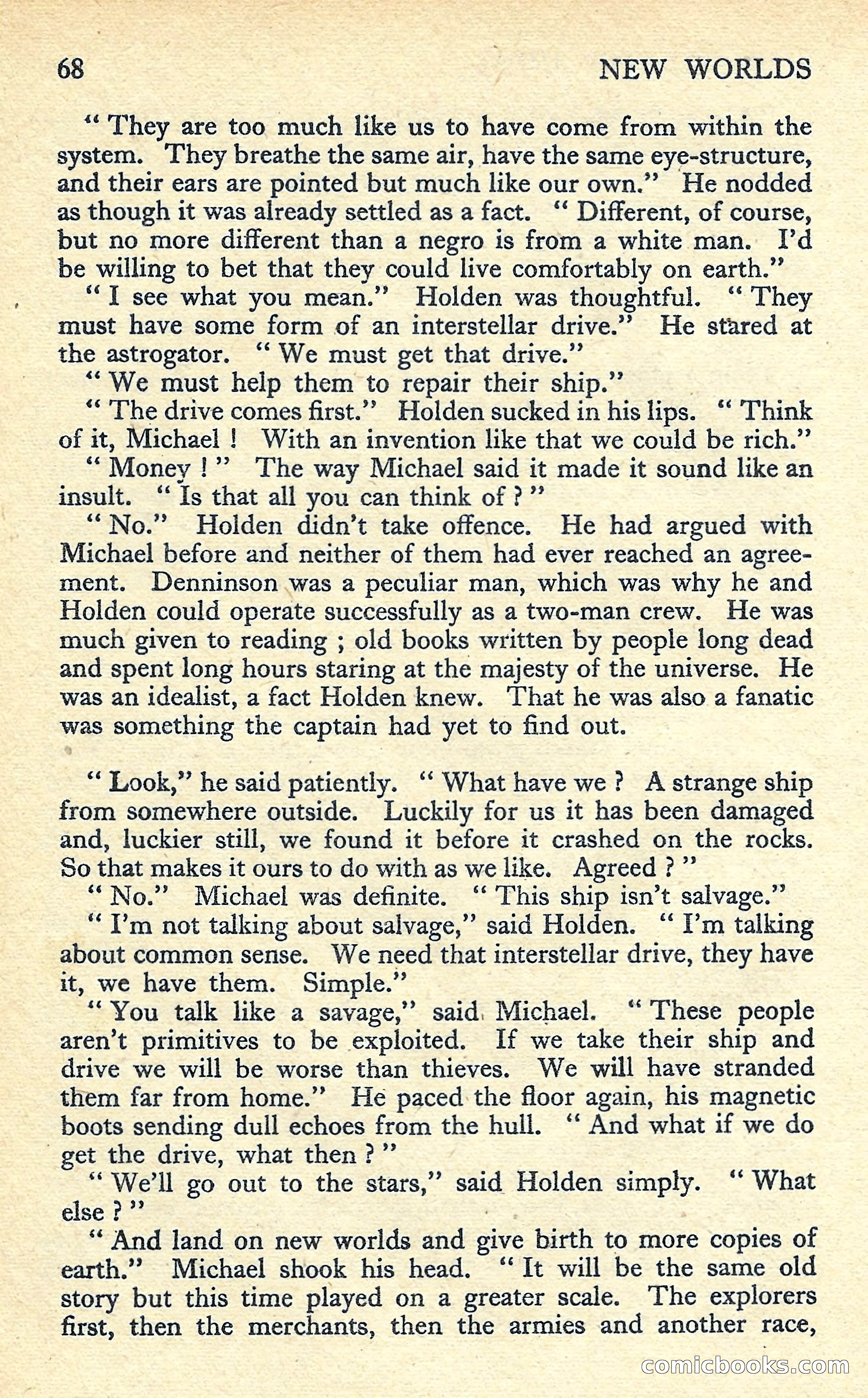 New Worlds Science Fiction No. 56 — page 70 of 132