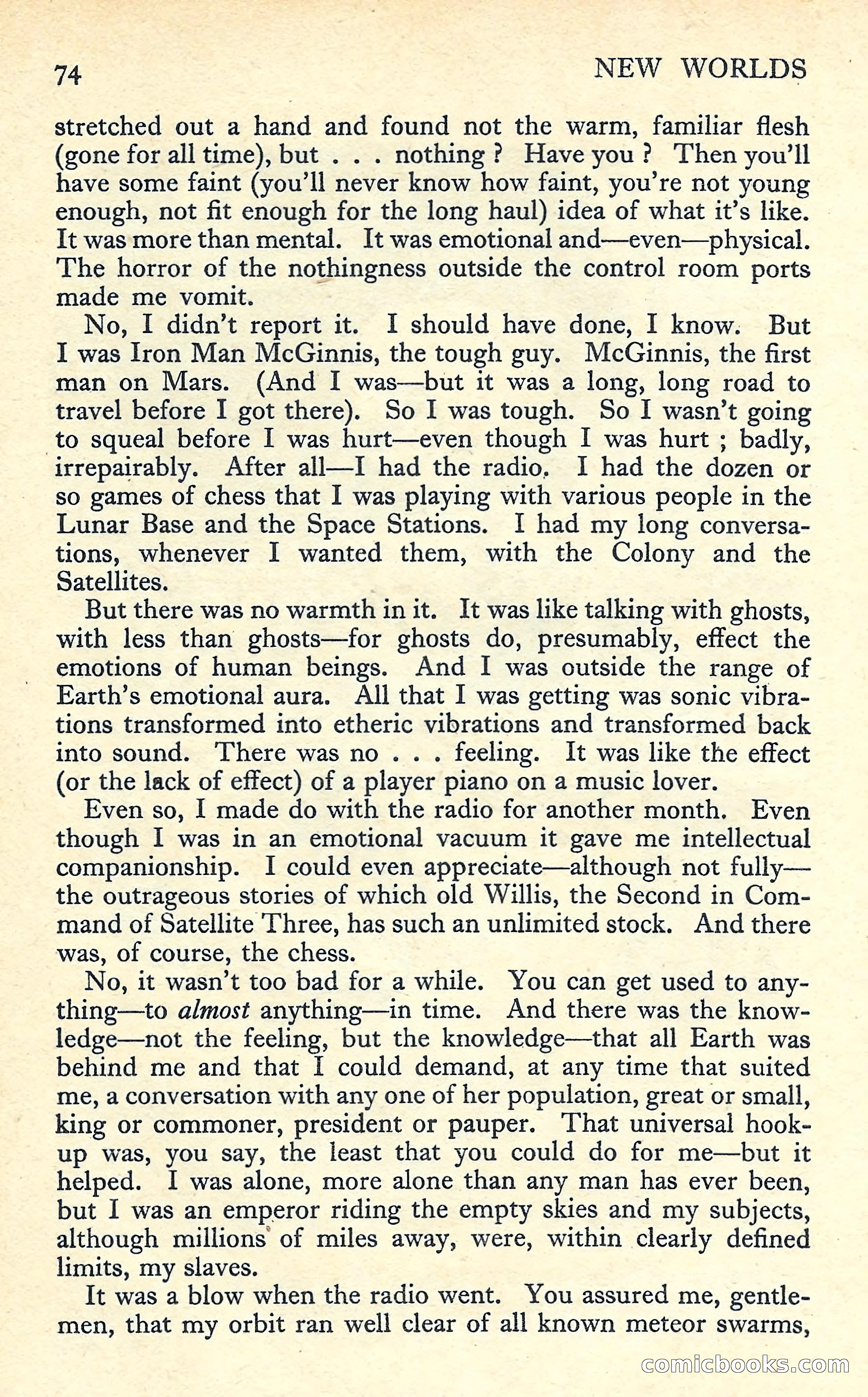New Worlds Science Fiction No. 56 — page 76 of 132