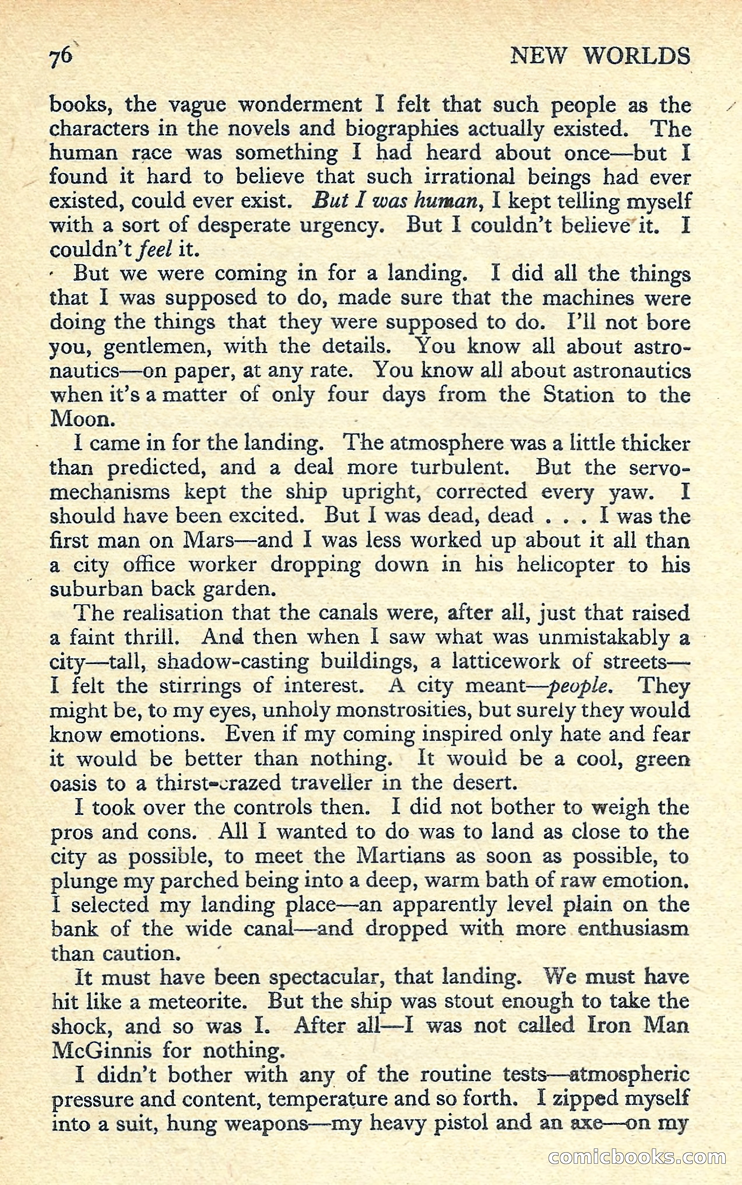 New Worlds Science Fiction No. 56 — page 78 of 132