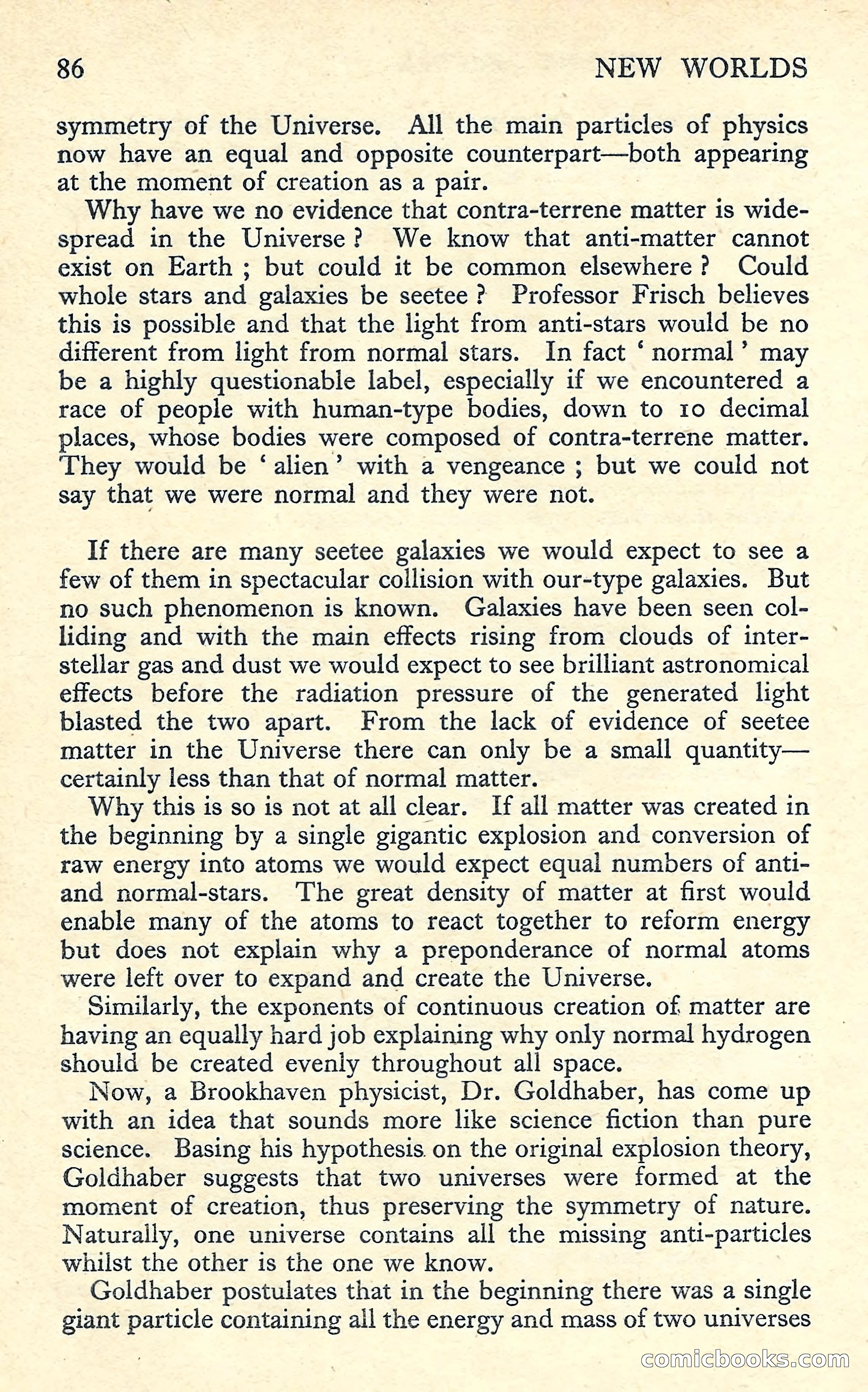 New Worlds Science Fiction No. 56 — page 88 of 132