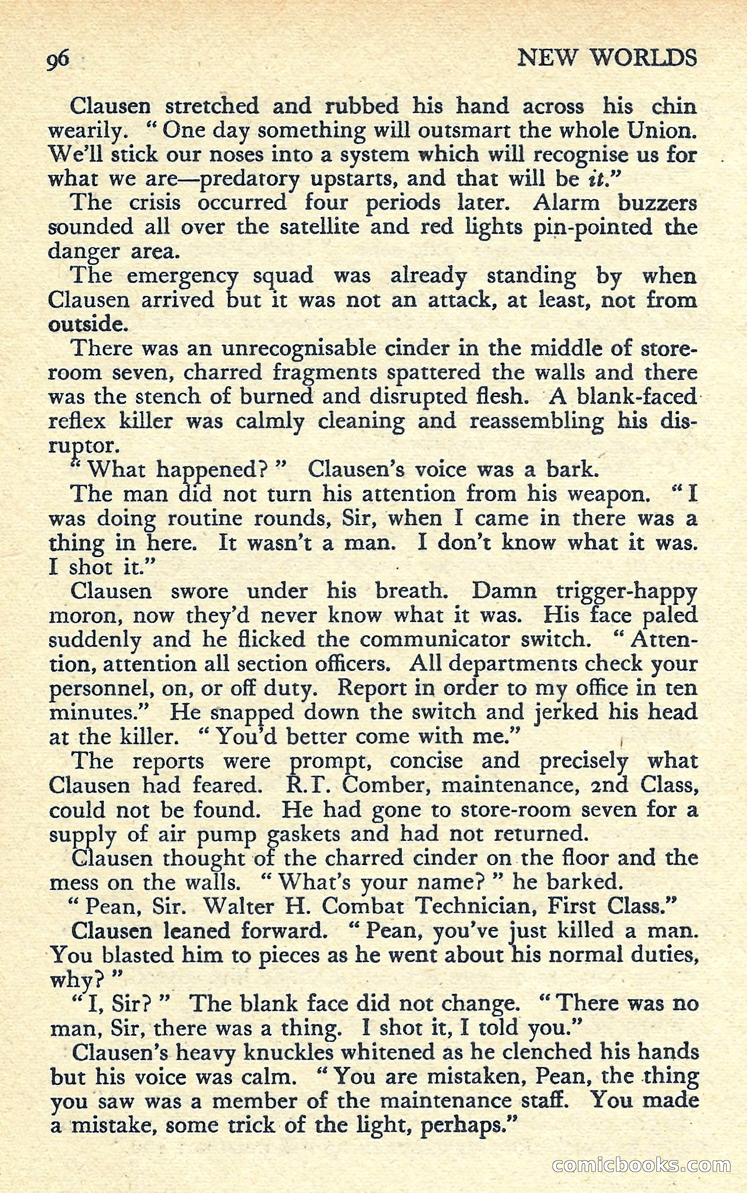 New Worlds Science Fiction No. 56 — page 98 of 132