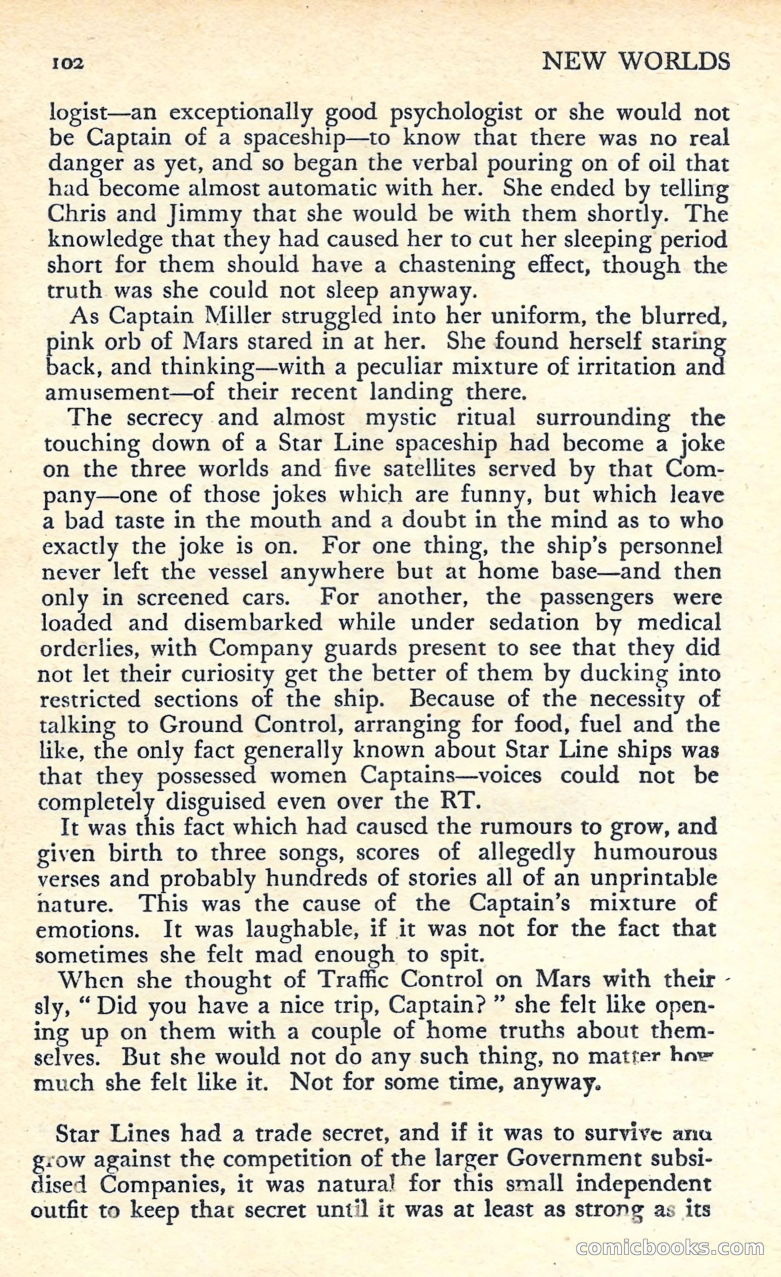 New Worlds Science Fiction No. 56 — page 104 of 132