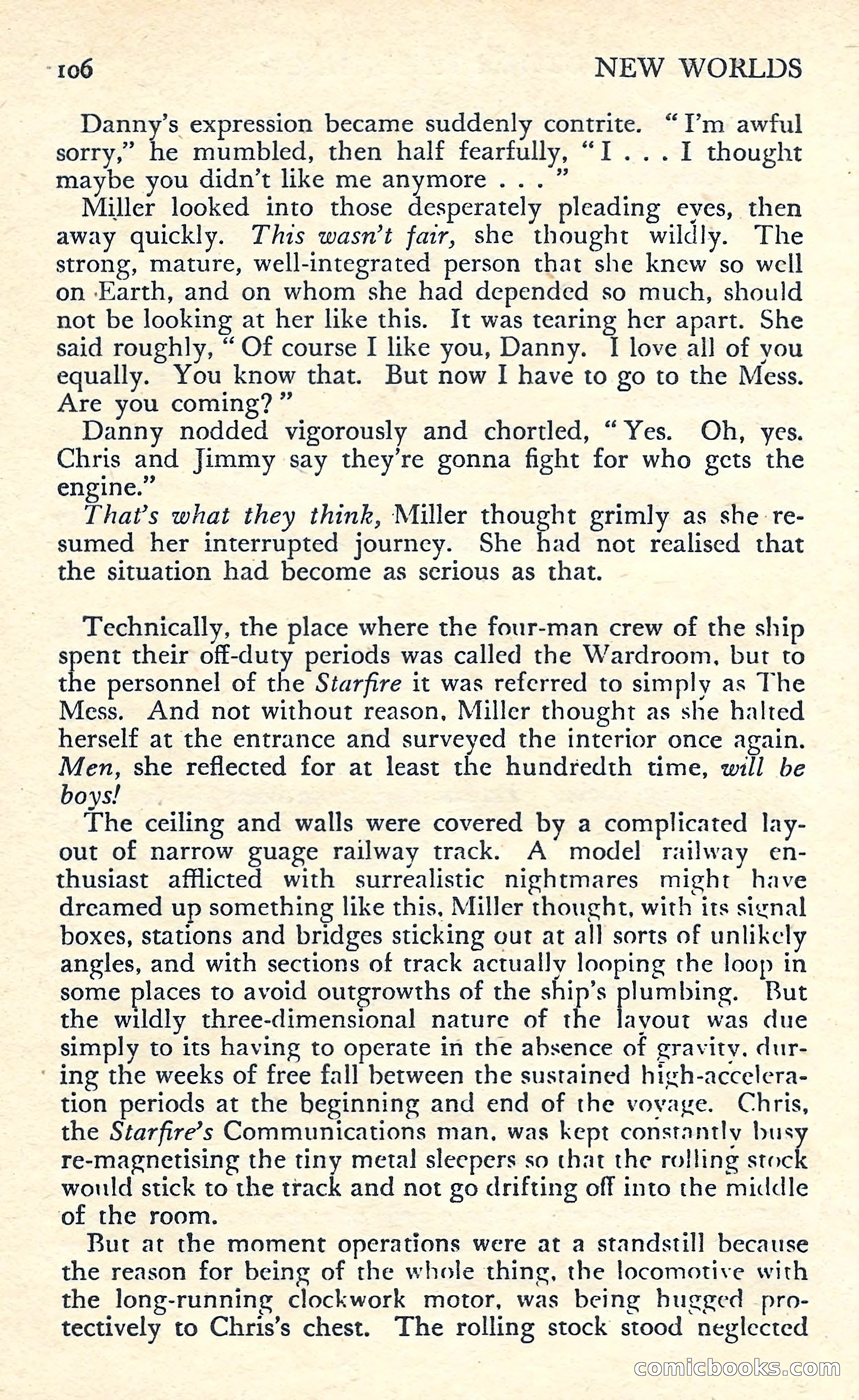 New Worlds Science Fiction No. 56 — page 108 of 132