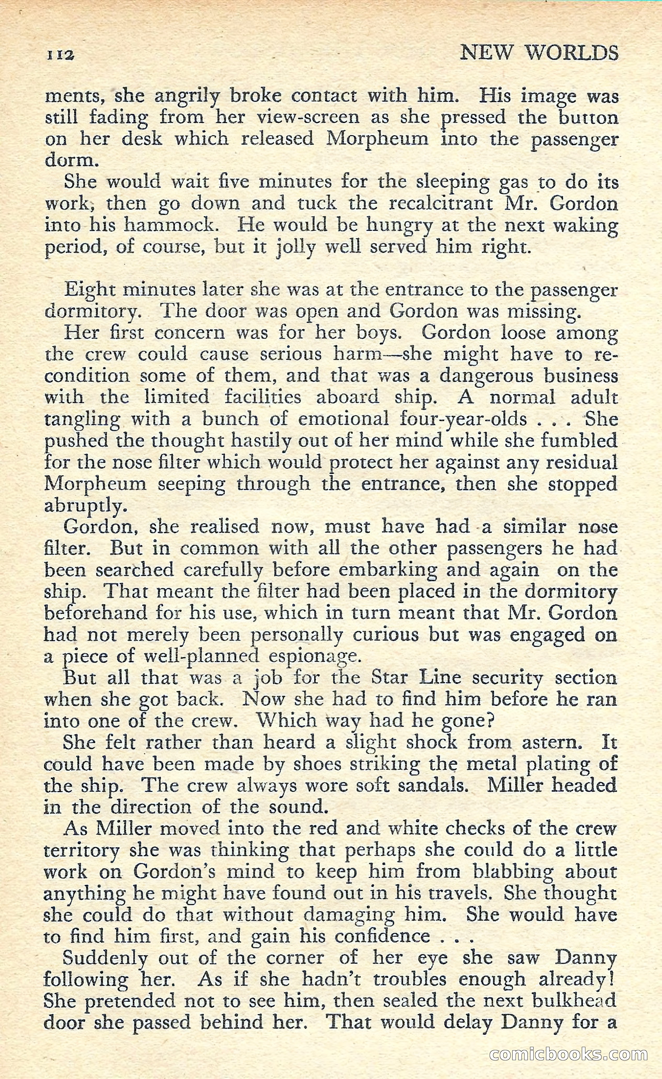 New Worlds Science Fiction No. 56 — page 114 of 132
