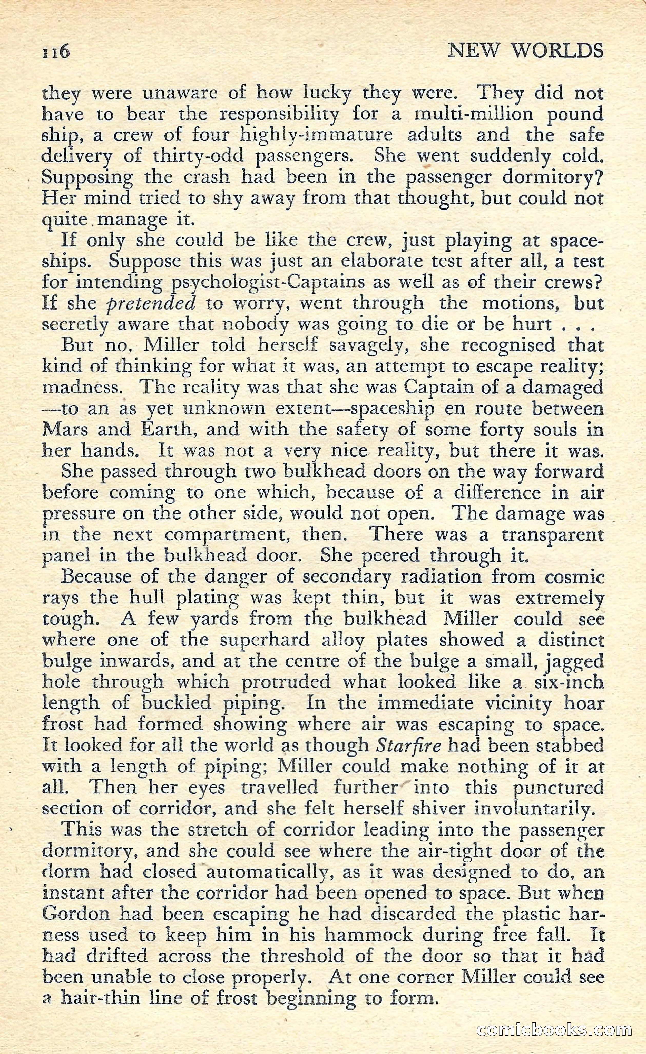 New Worlds Science Fiction No. 56 — page 118 of 132