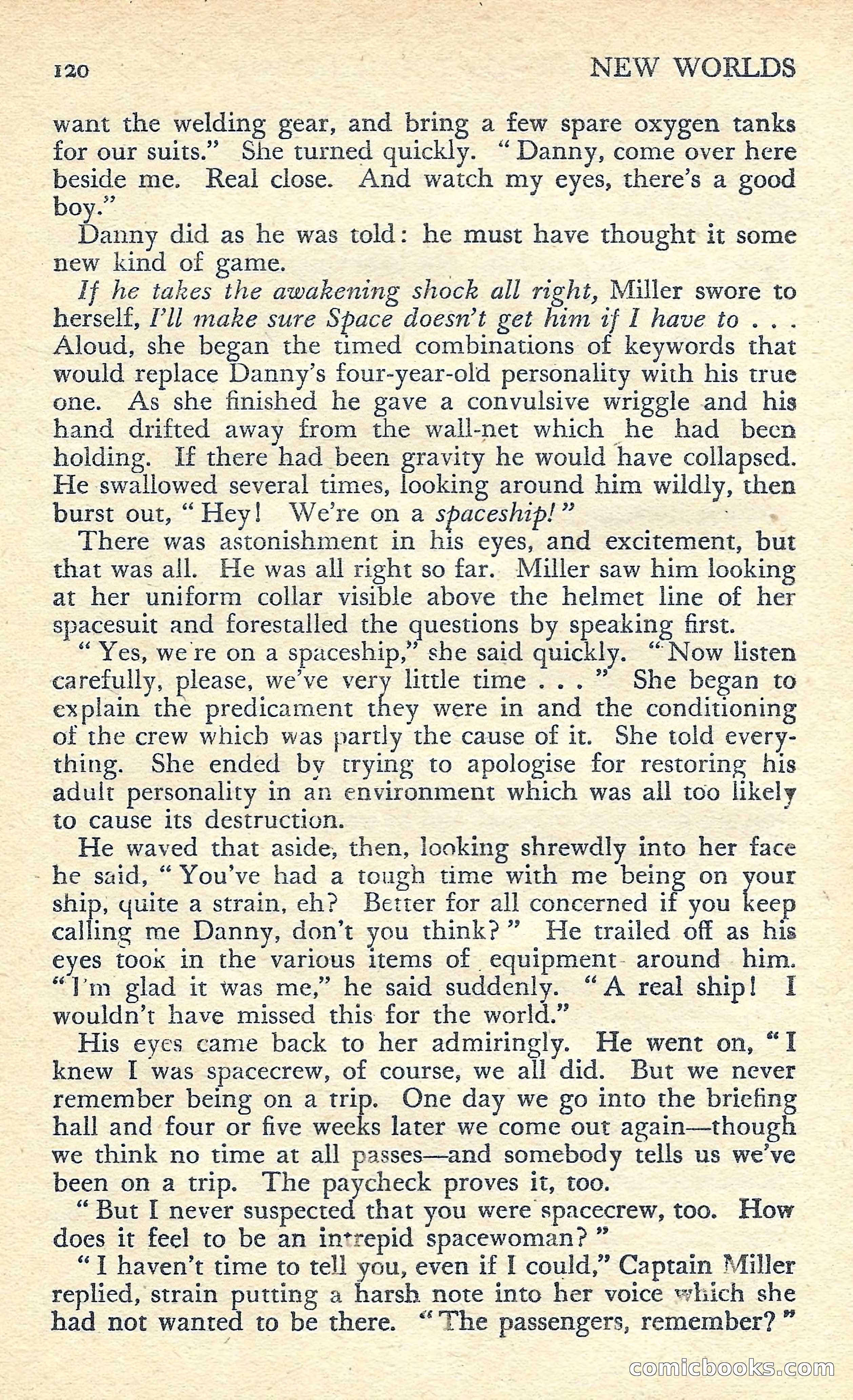 New Worlds Science Fiction No. 56 — page 122 of 132