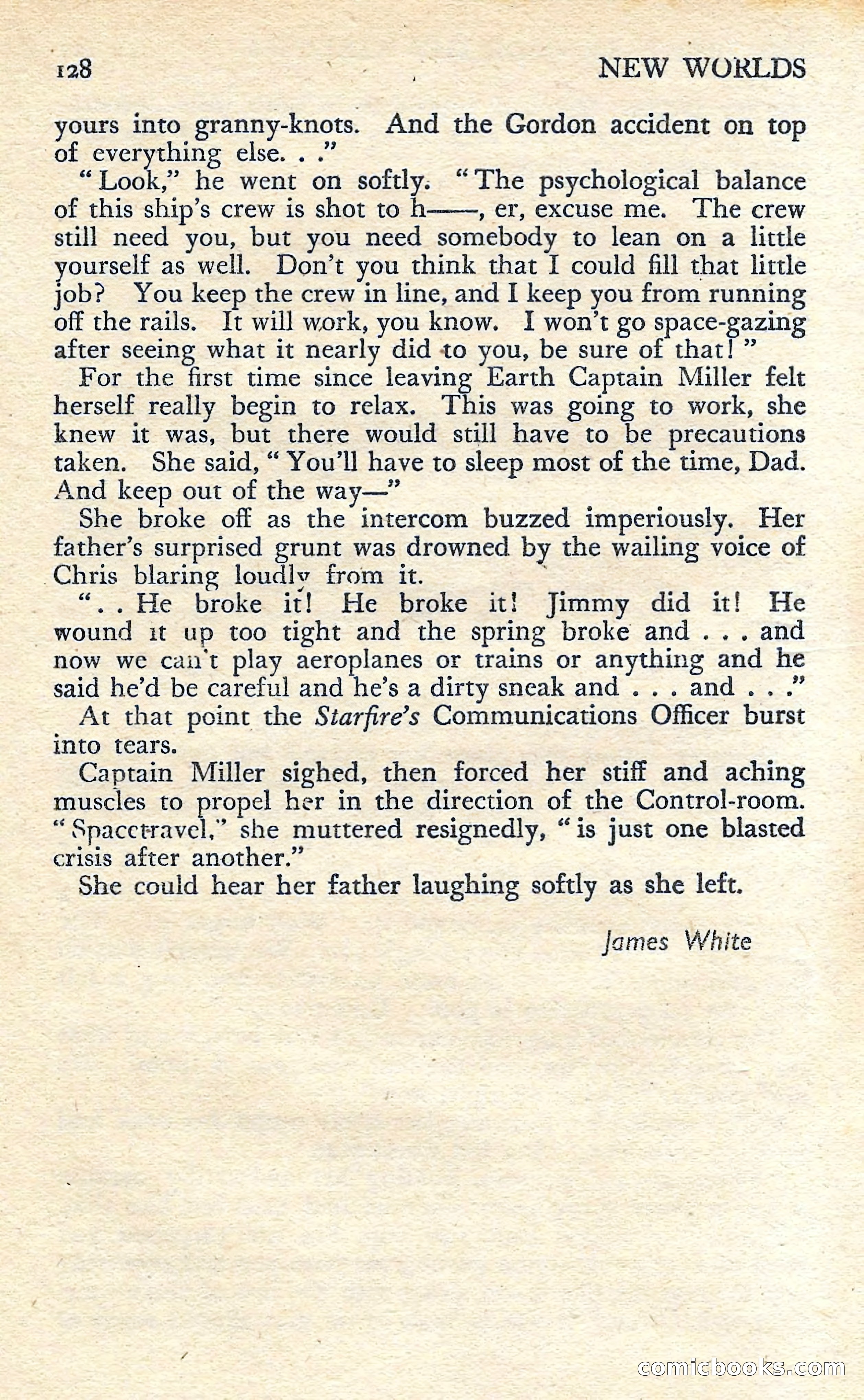 New Worlds Science Fiction No. 56 — page 130 of 132