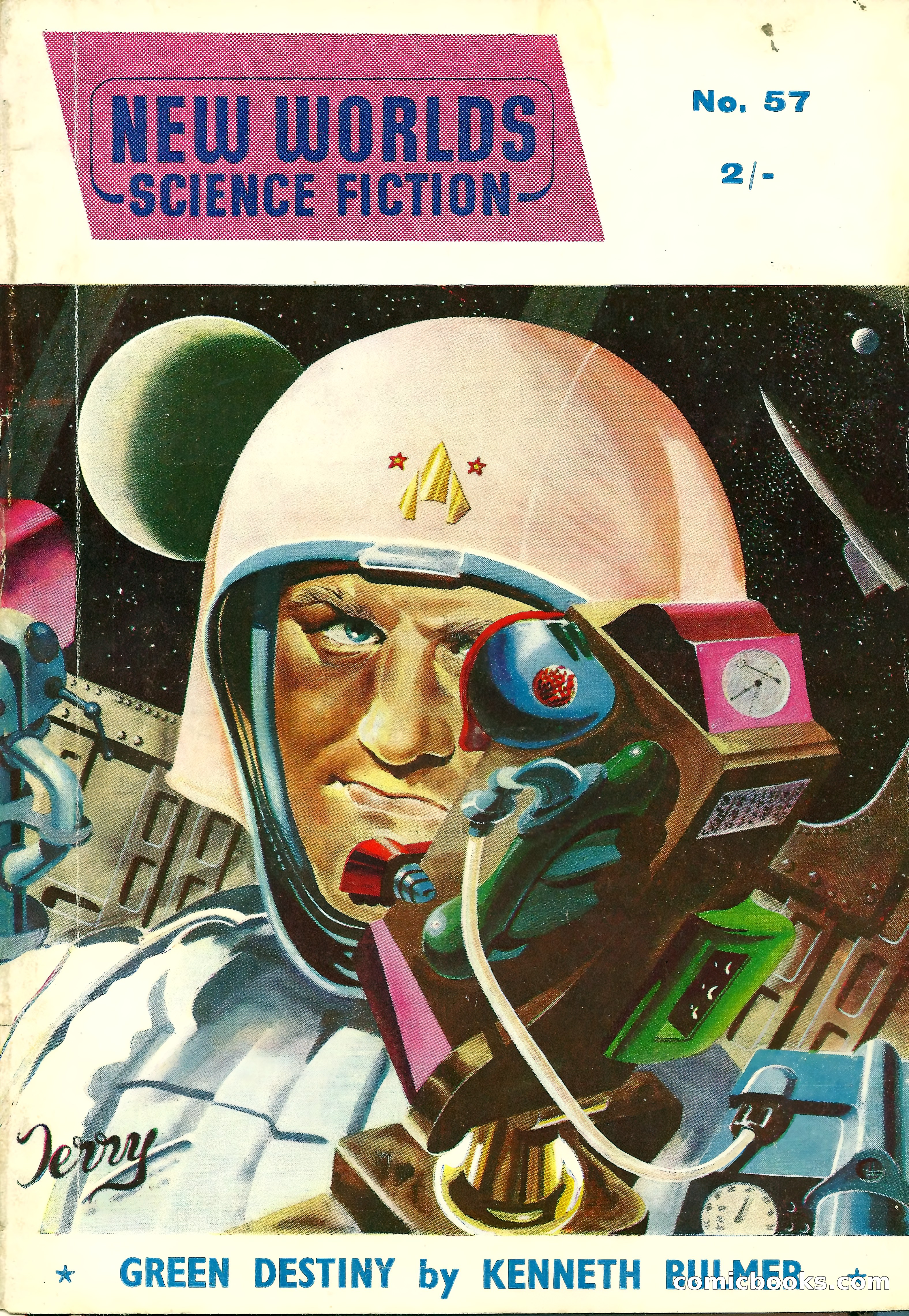 New Worlds Science Fiction No. 57 — page 1 of 132