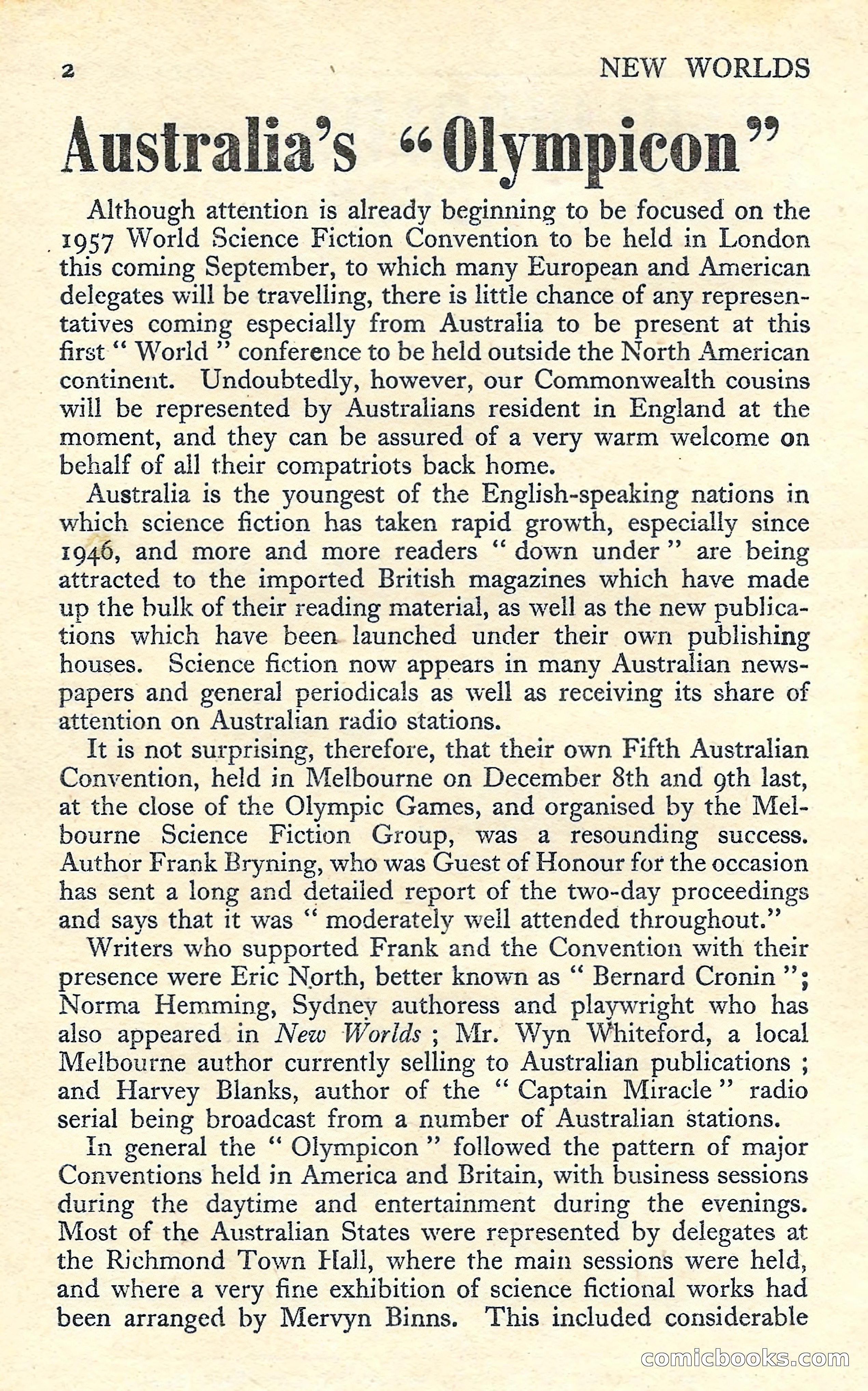 New Worlds Science Fiction No. 57 — page 4 of 132