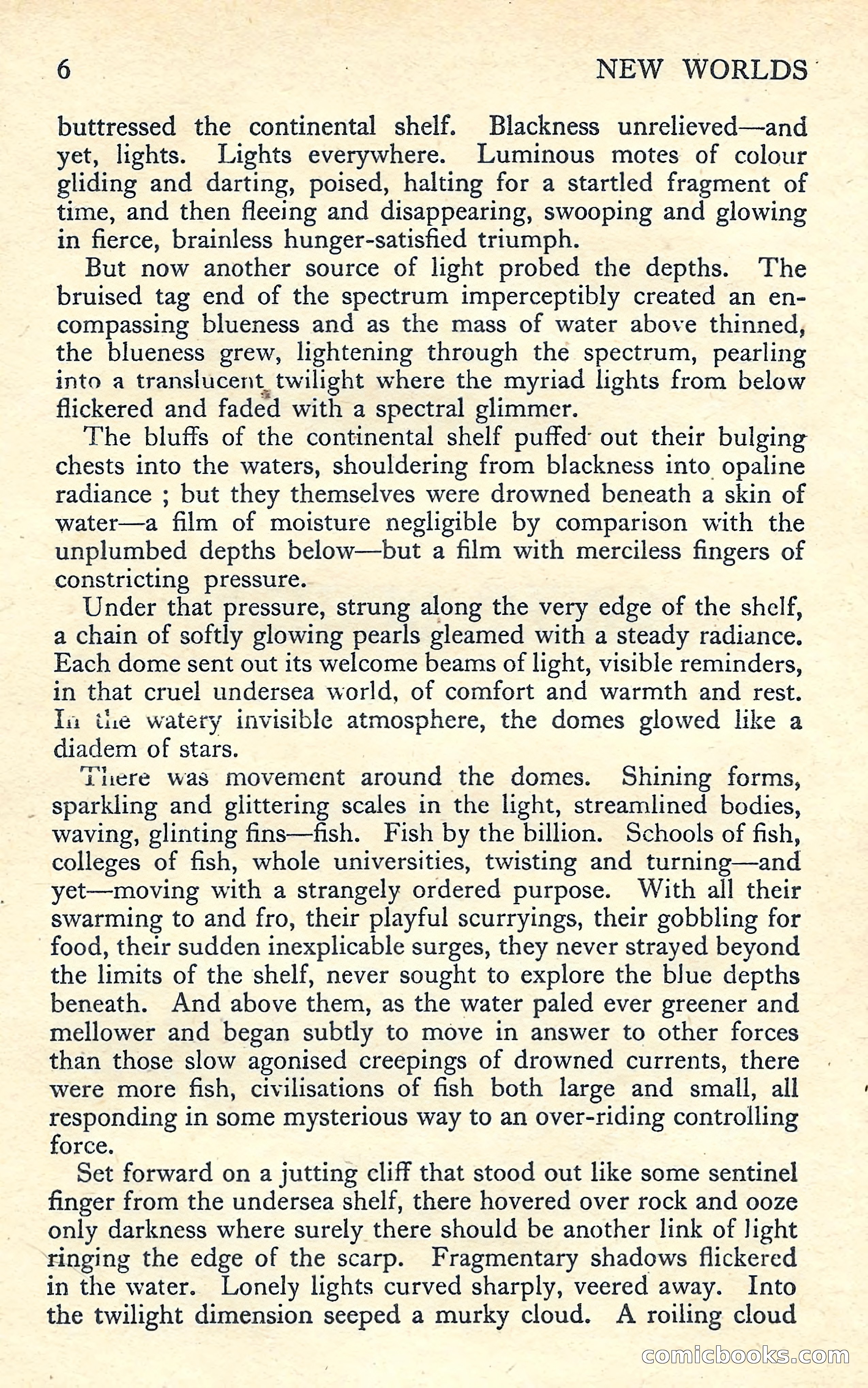 New Worlds Science Fiction No. 57 — page 8 of 132