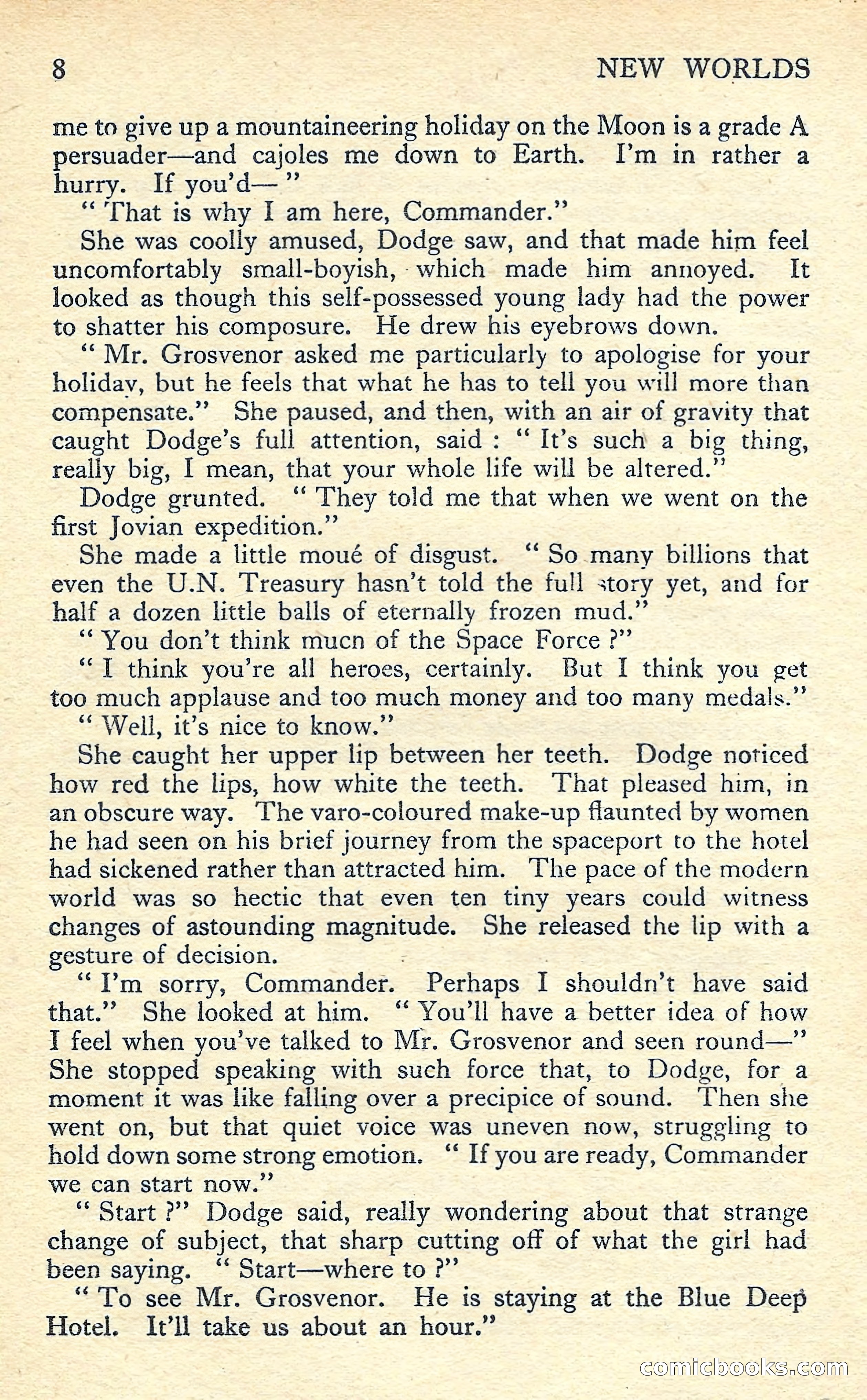 New Worlds Science Fiction No. 57 — page 10 of 132