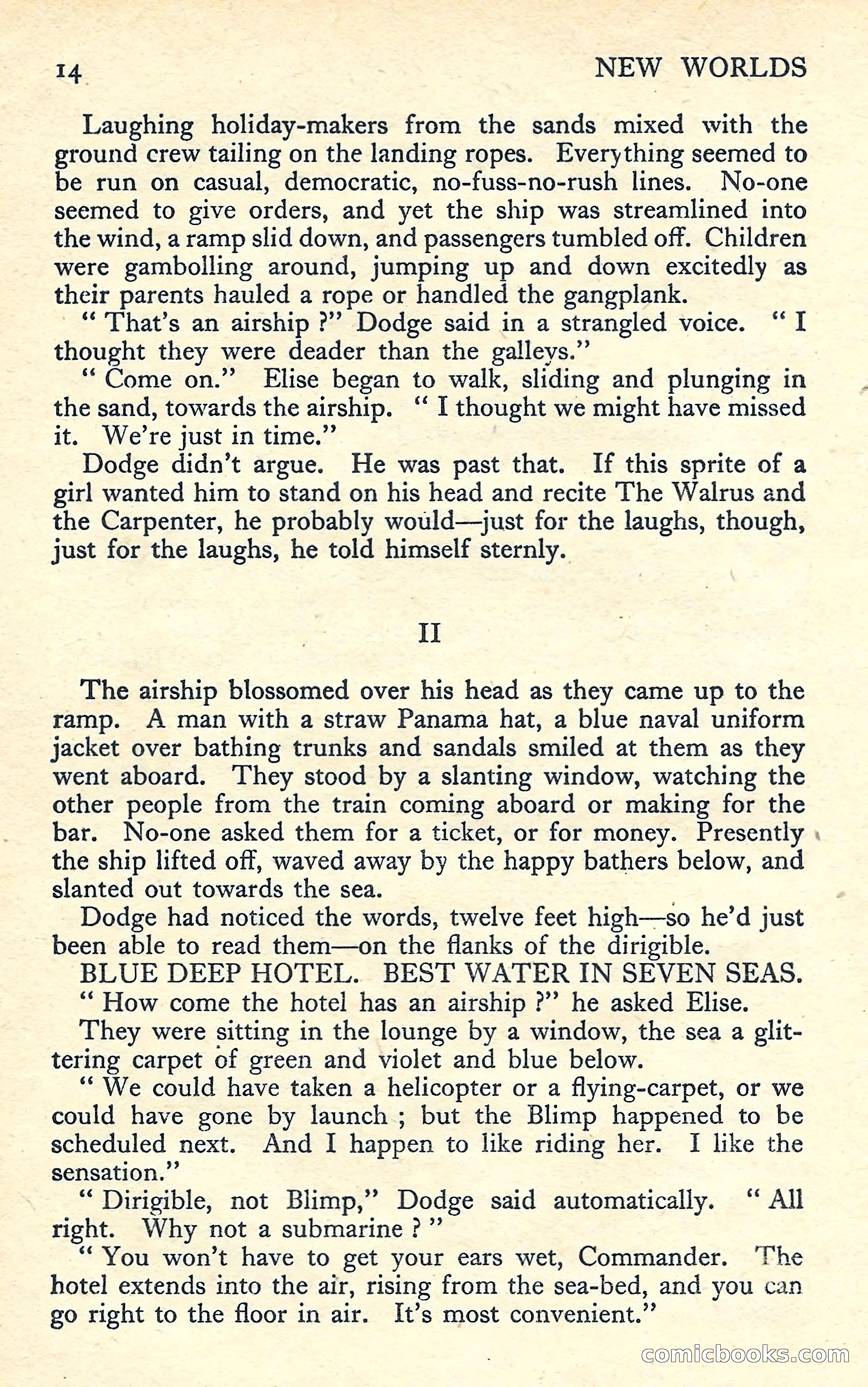 New Worlds Science Fiction No. 57 — page 16 of 132
