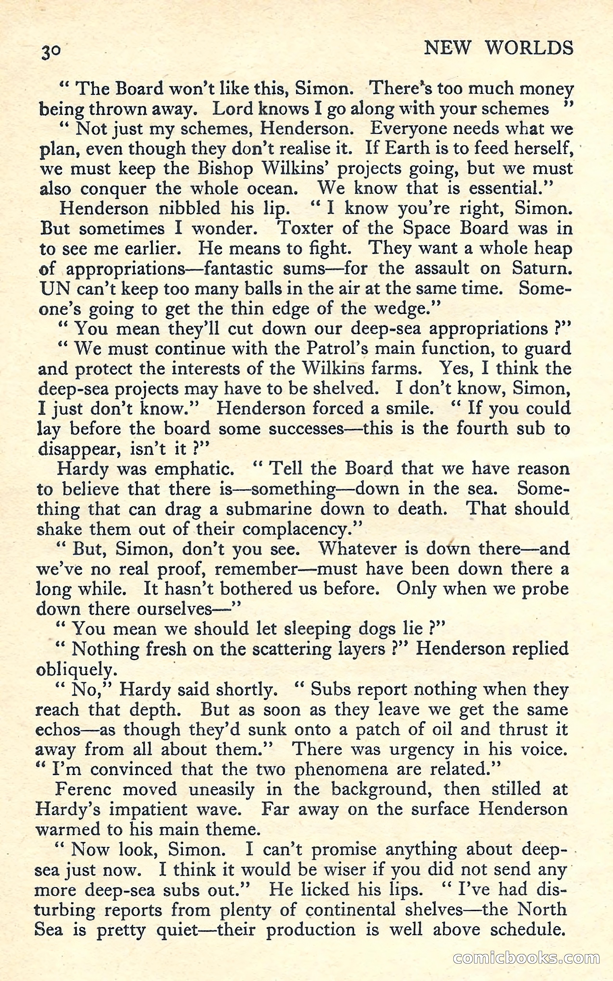 New Worlds Science Fiction No. 57 — page 32 of 132
