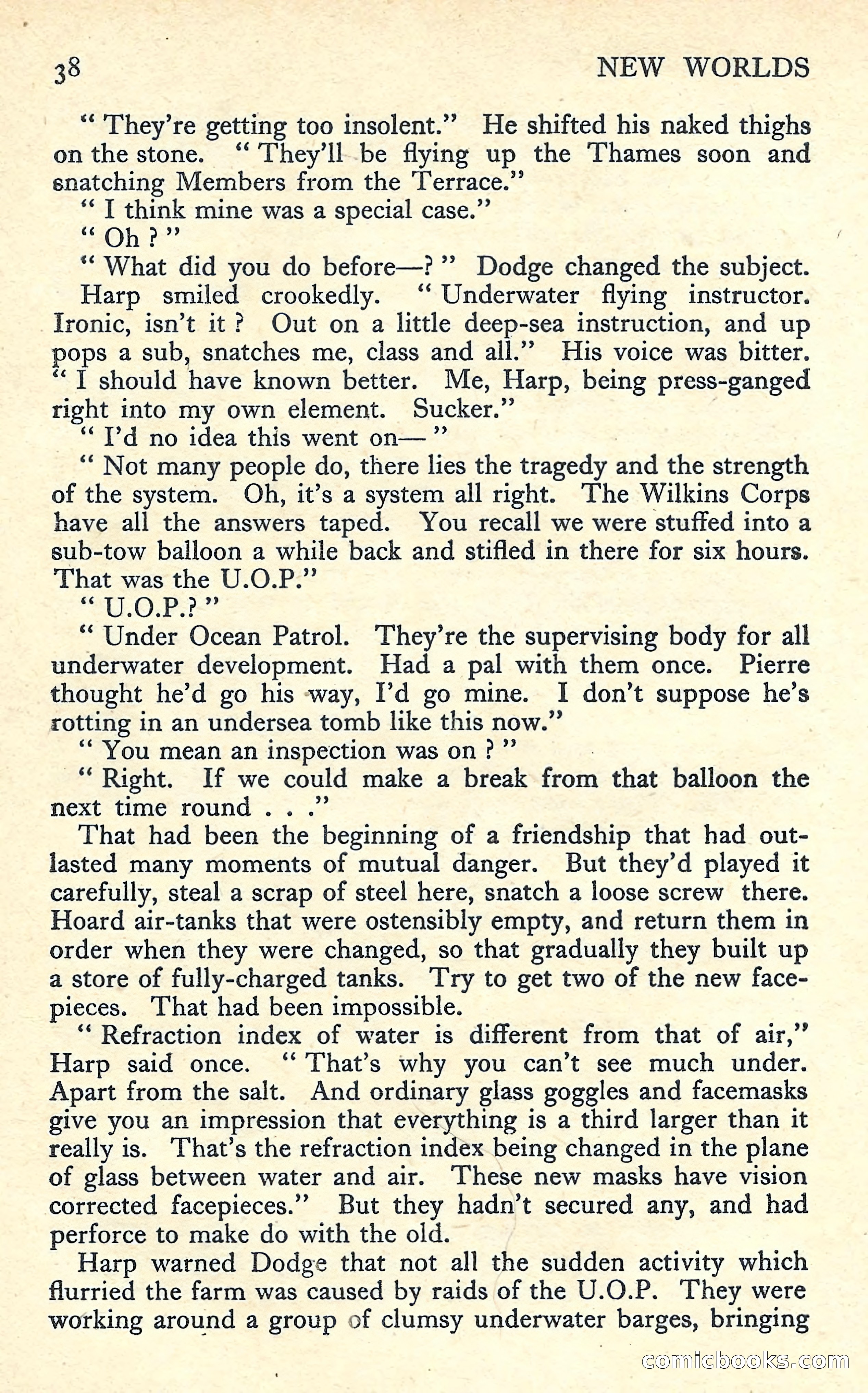New Worlds Science Fiction No. 57 — page 40 of 132