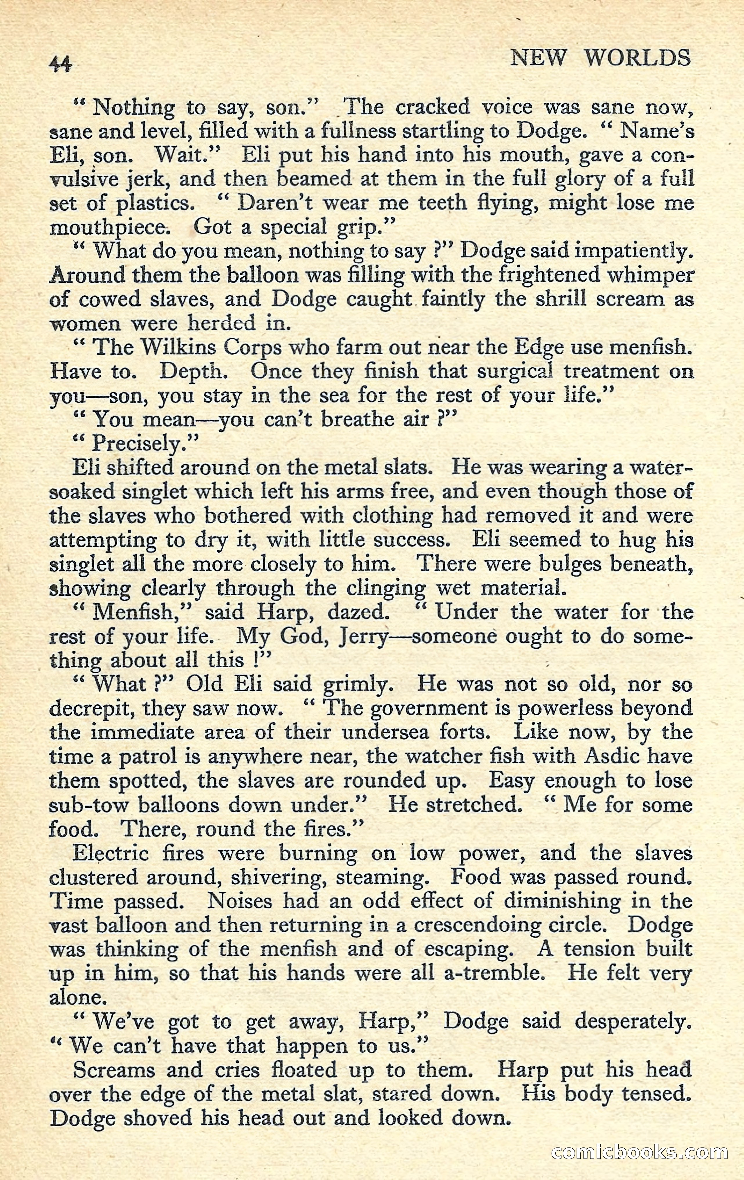New Worlds Science Fiction No. 57 — page 46 of 132