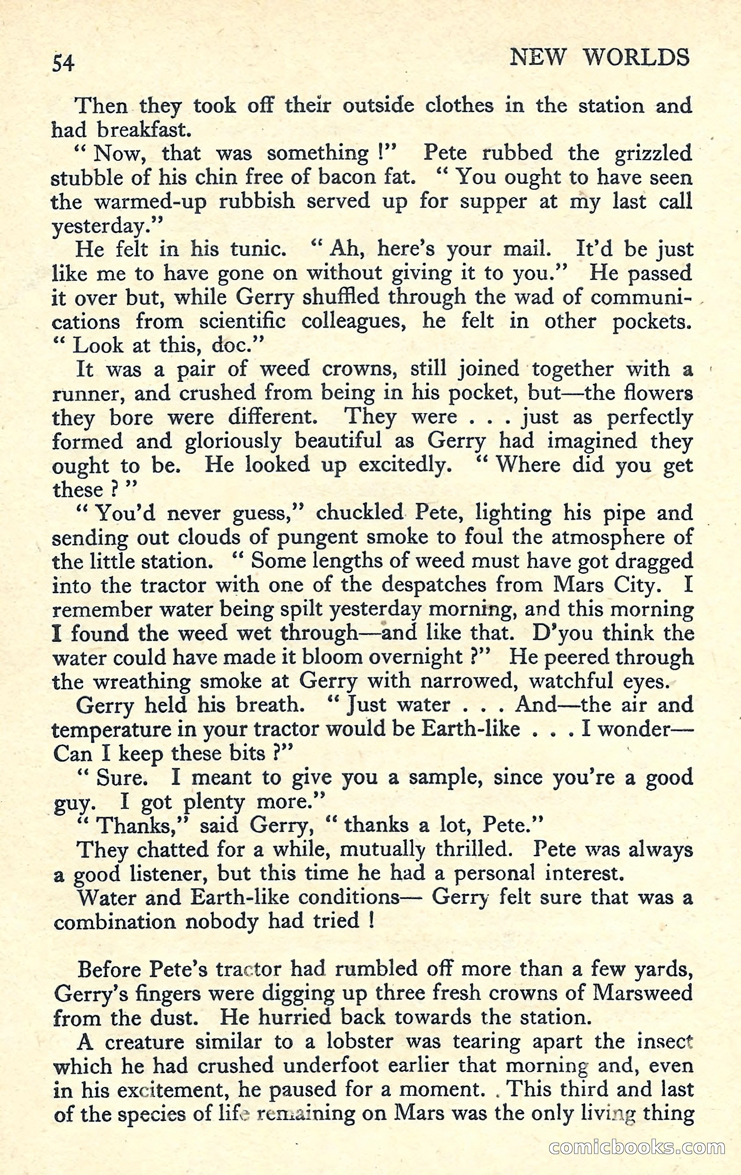 New Worlds Science Fiction No. 57 — page 56 of 132