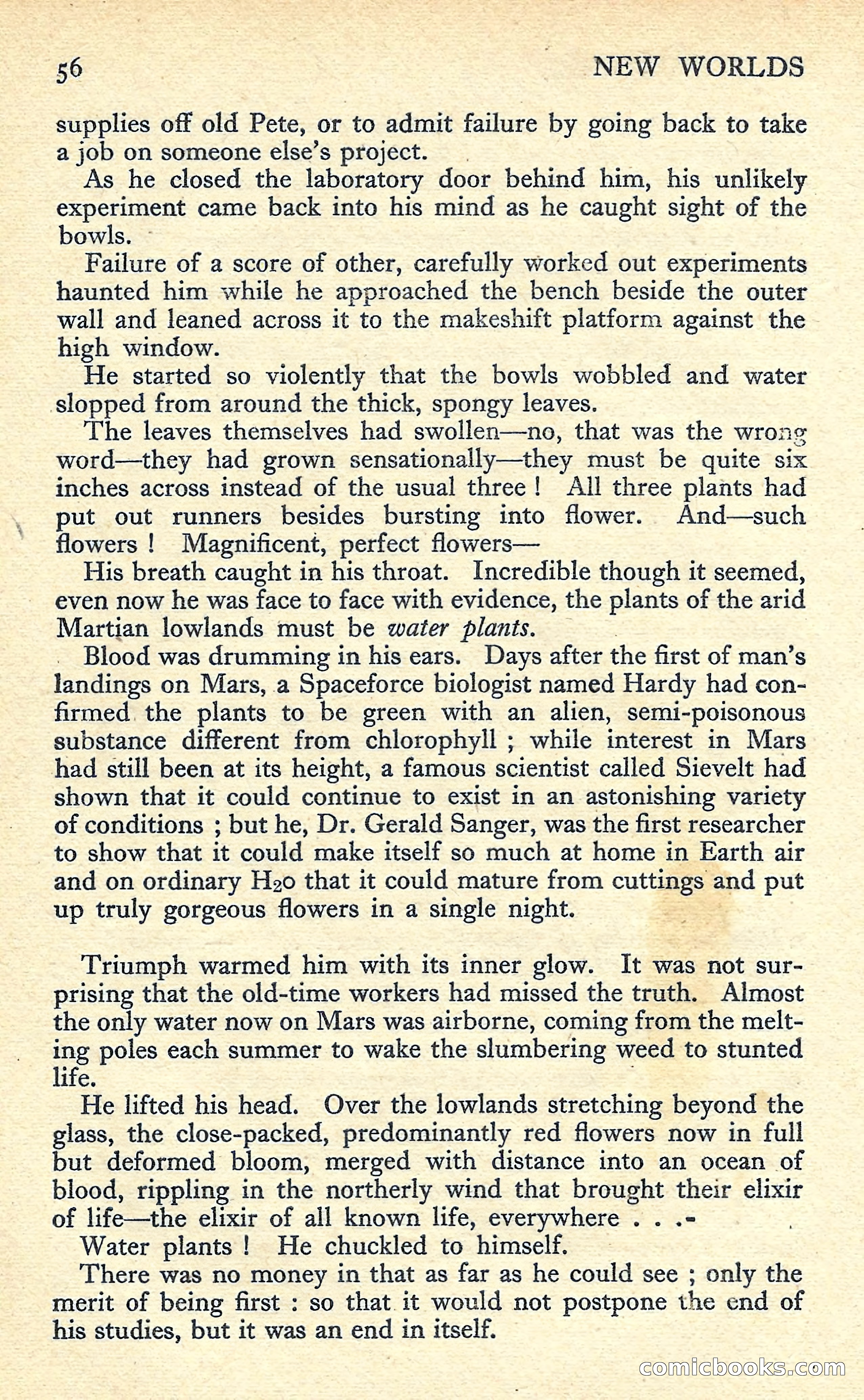 New Worlds Science Fiction No. 57 — page 58 of 132