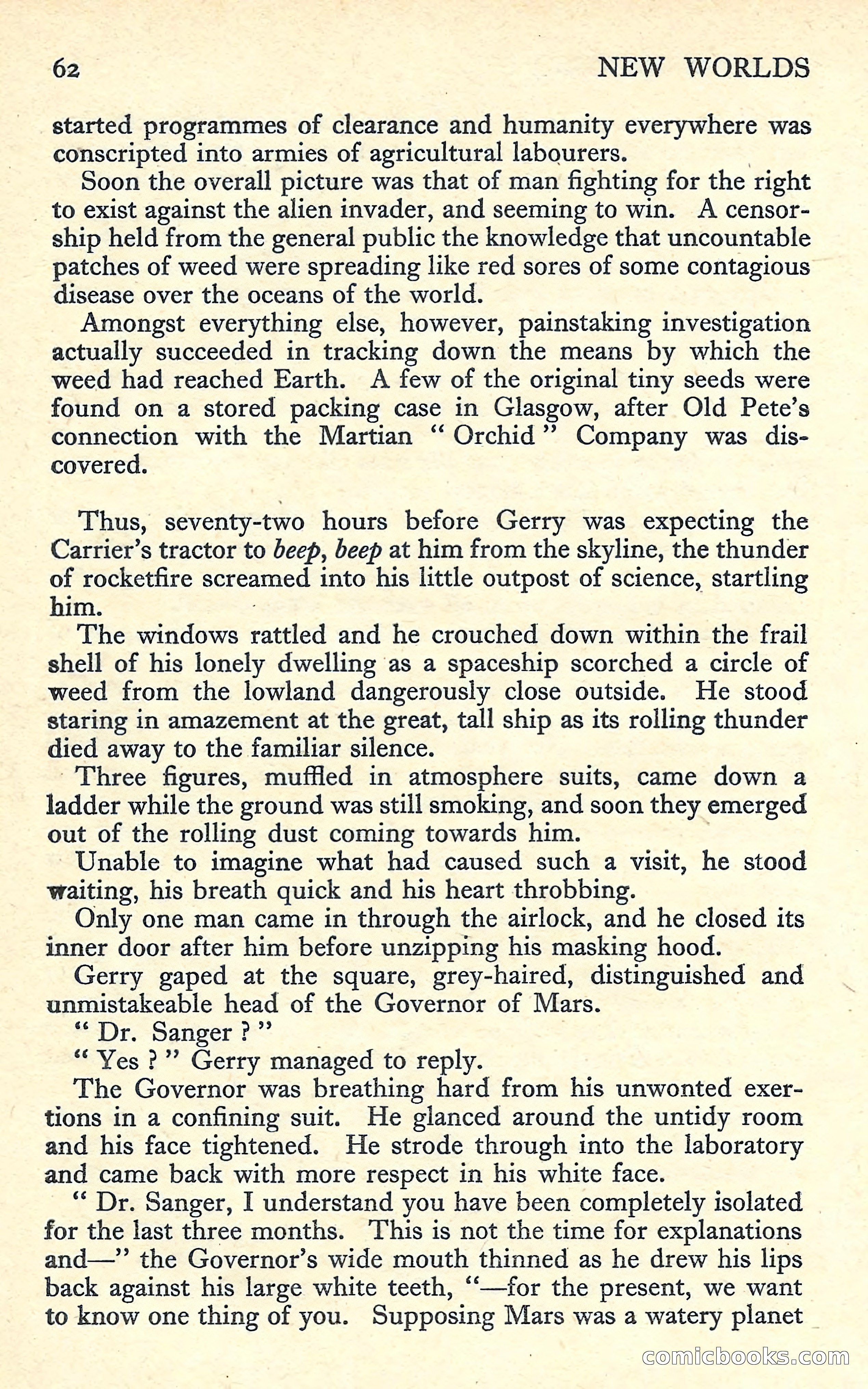 New Worlds Science Fiction No. 57 — page 64 of 132