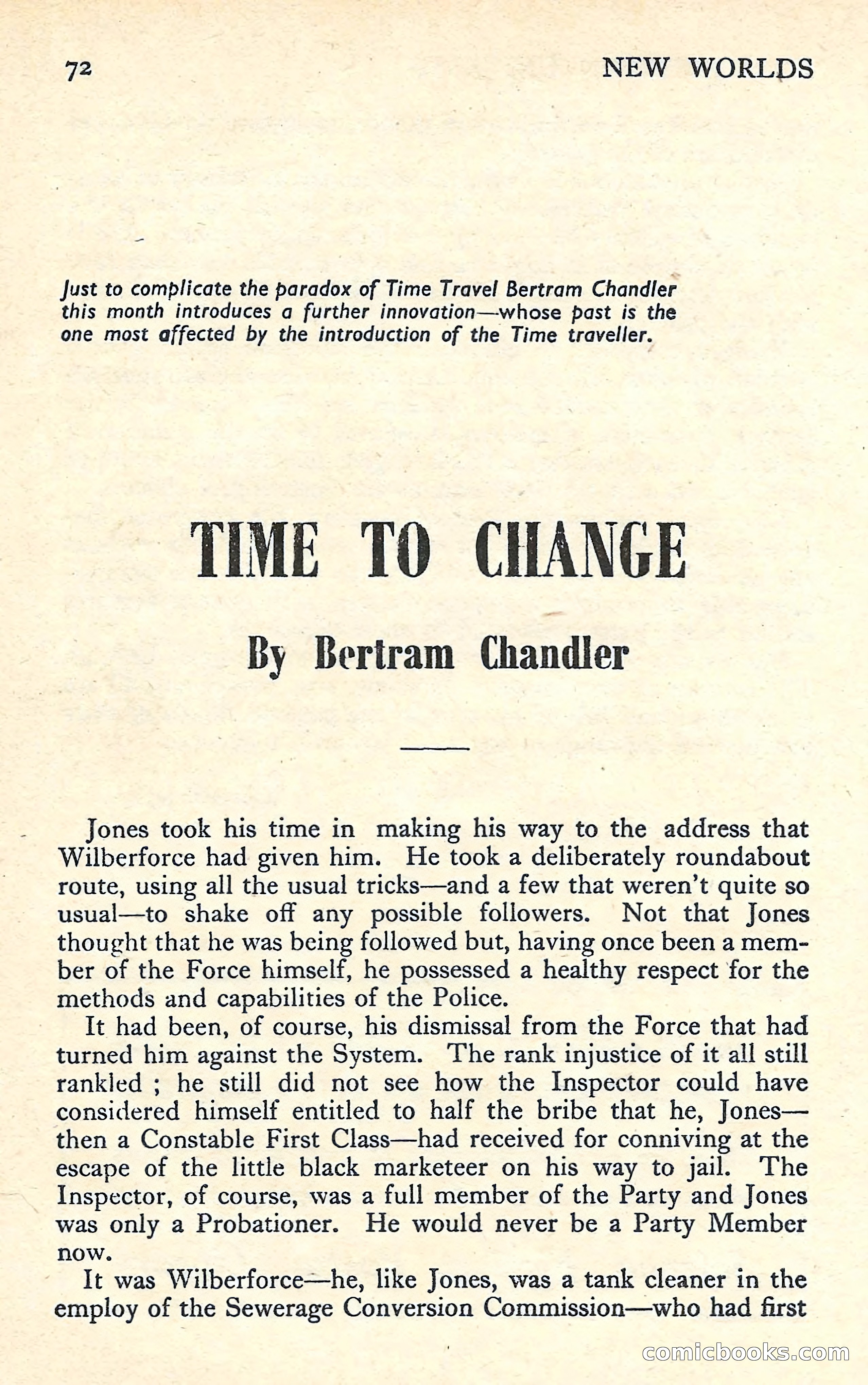 New Worlds Science Fiction No. 57 — page 74 of 132