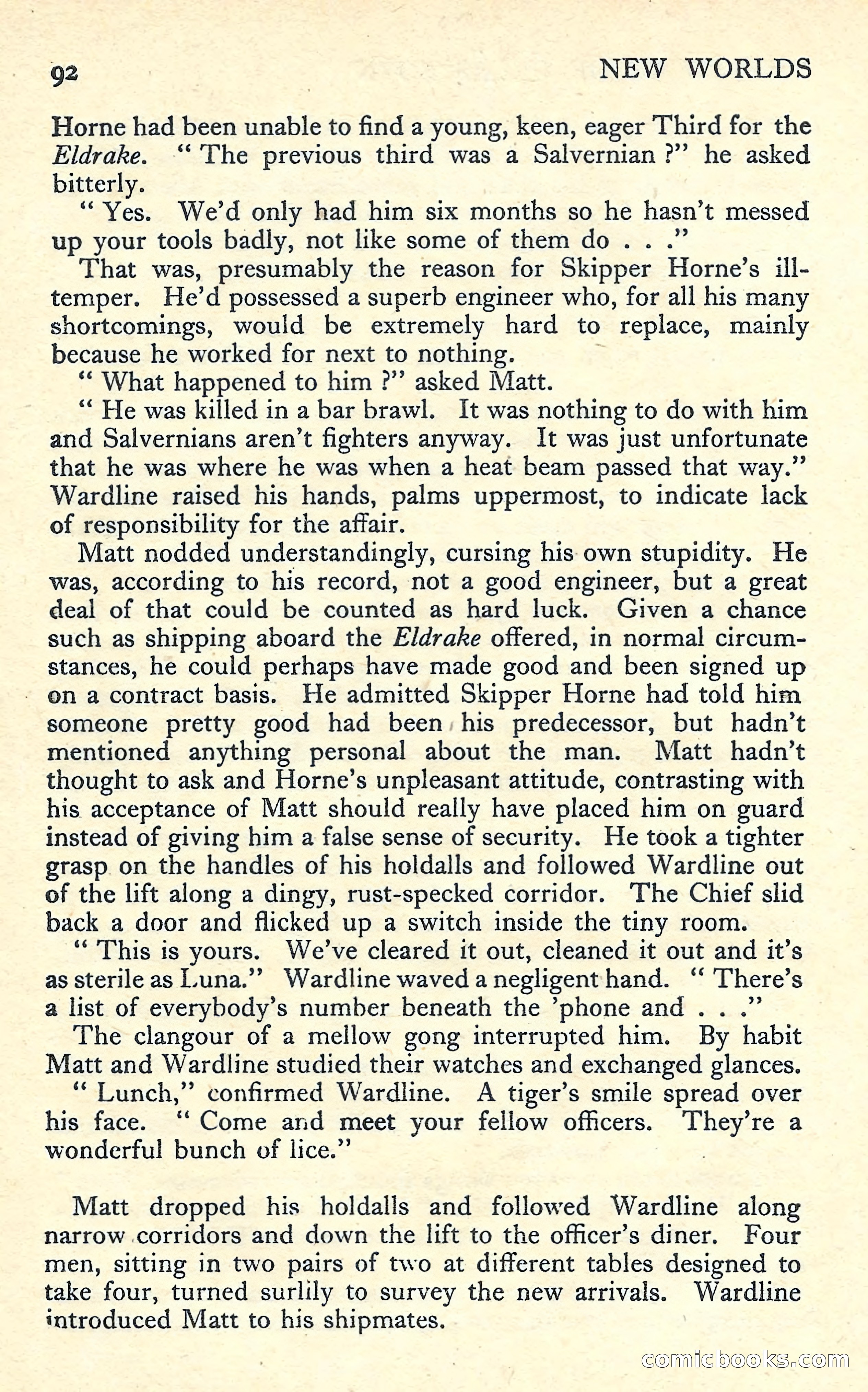 New Worlds Science Fiction No. 57 — page 94 of 132