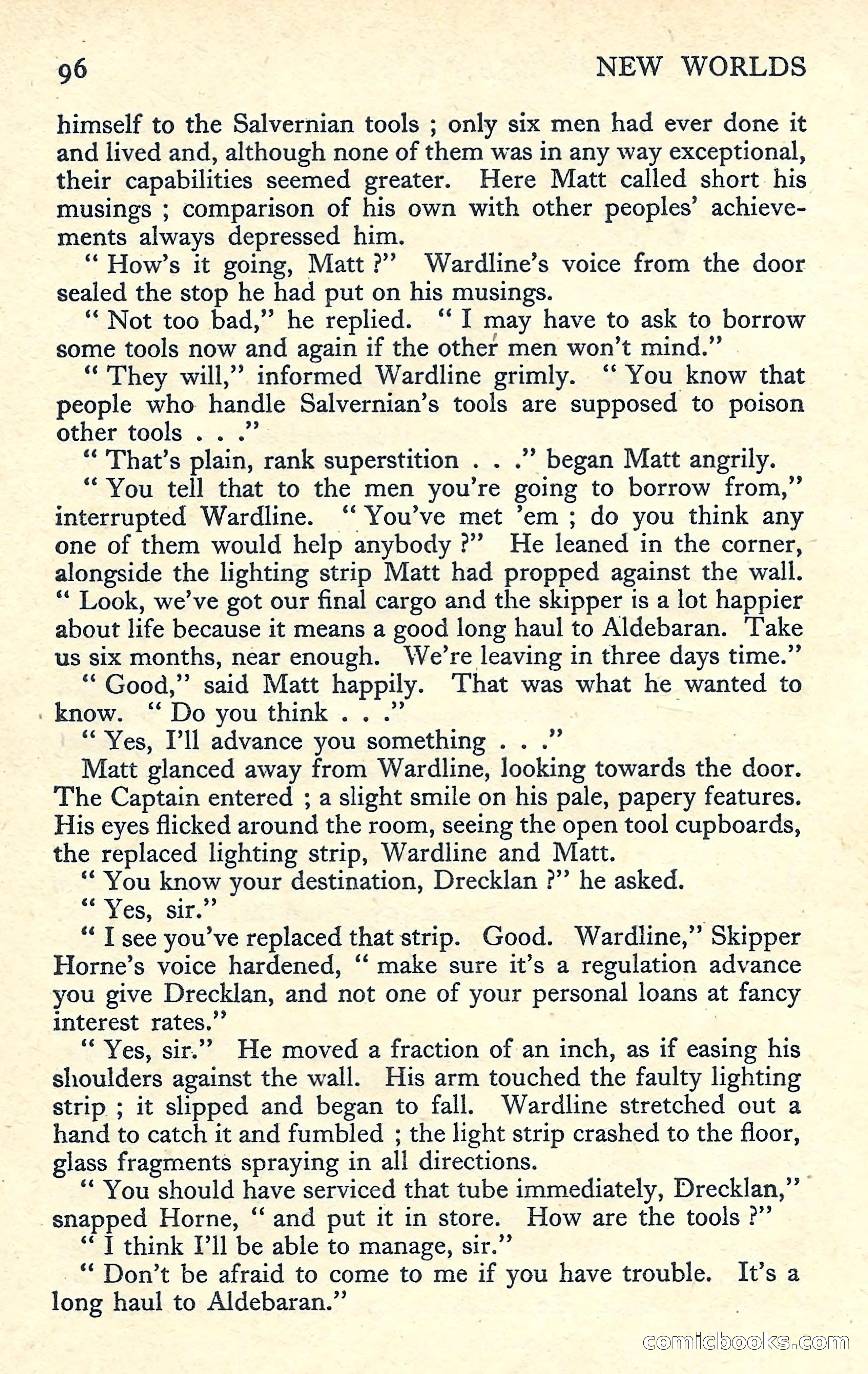 New Worlds Science Fiction No. 57 — page 98 of 132