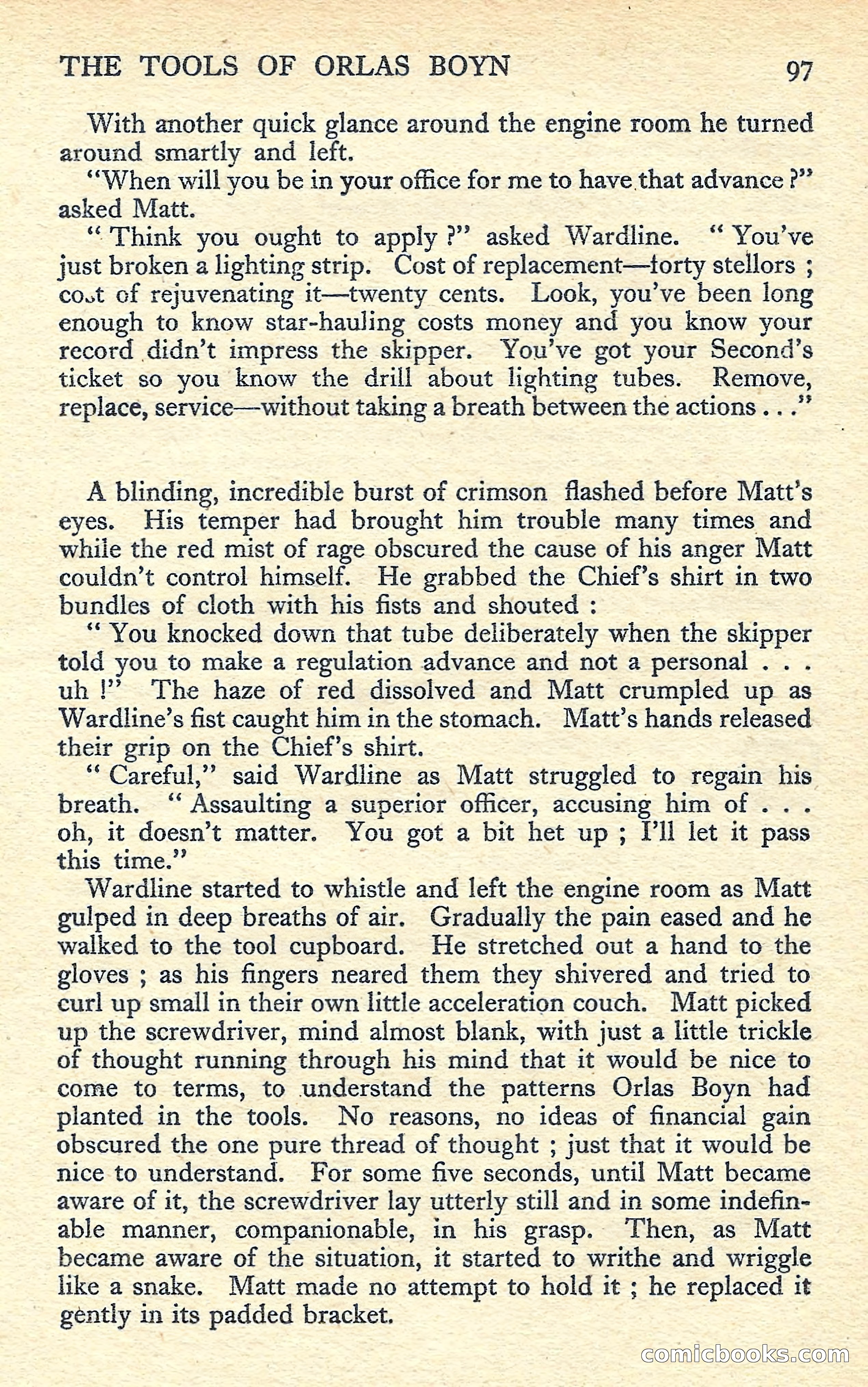 New Worlds Science Fiction No. 57 — page 99 of 132