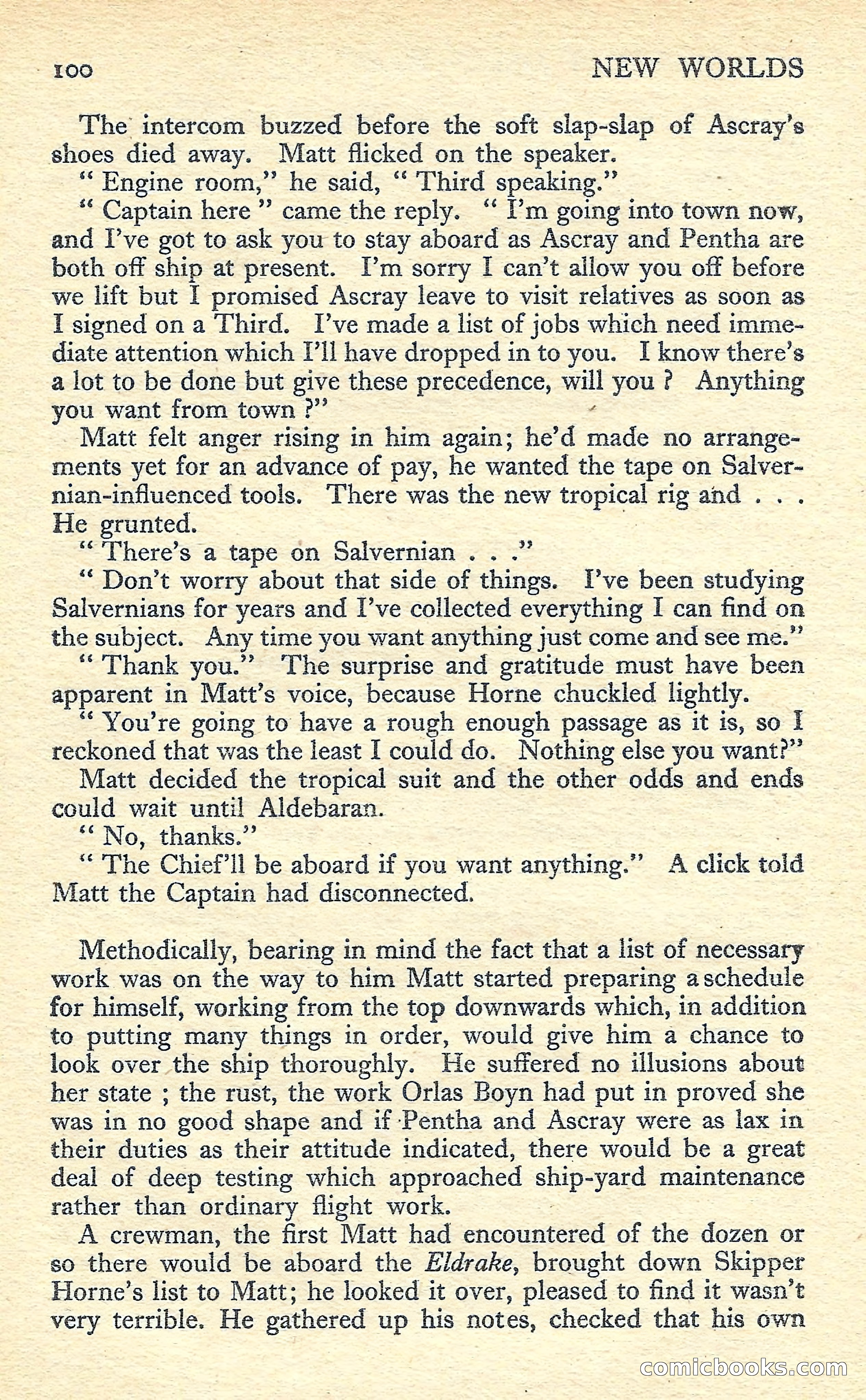New Worlds Science Fiction No. 57 — page 102 of 132